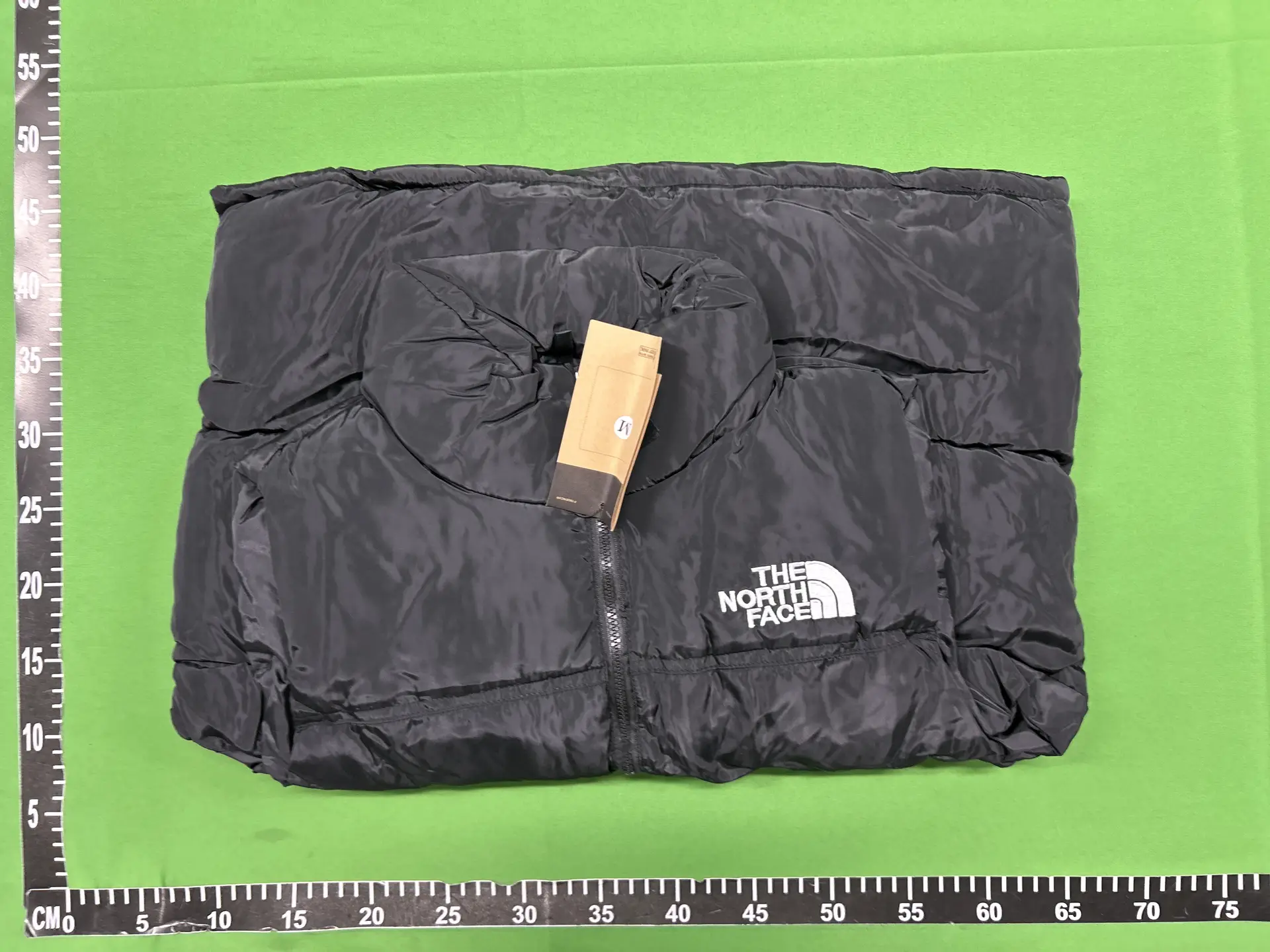 The North Face puffer jacket black