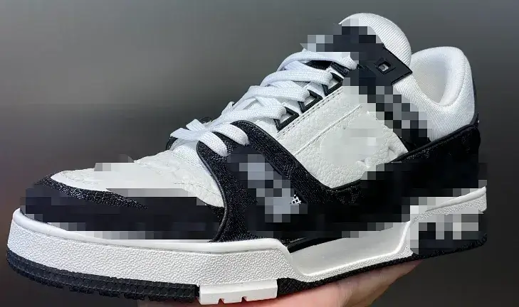 Louis Vuitton LV Trainer White Black
