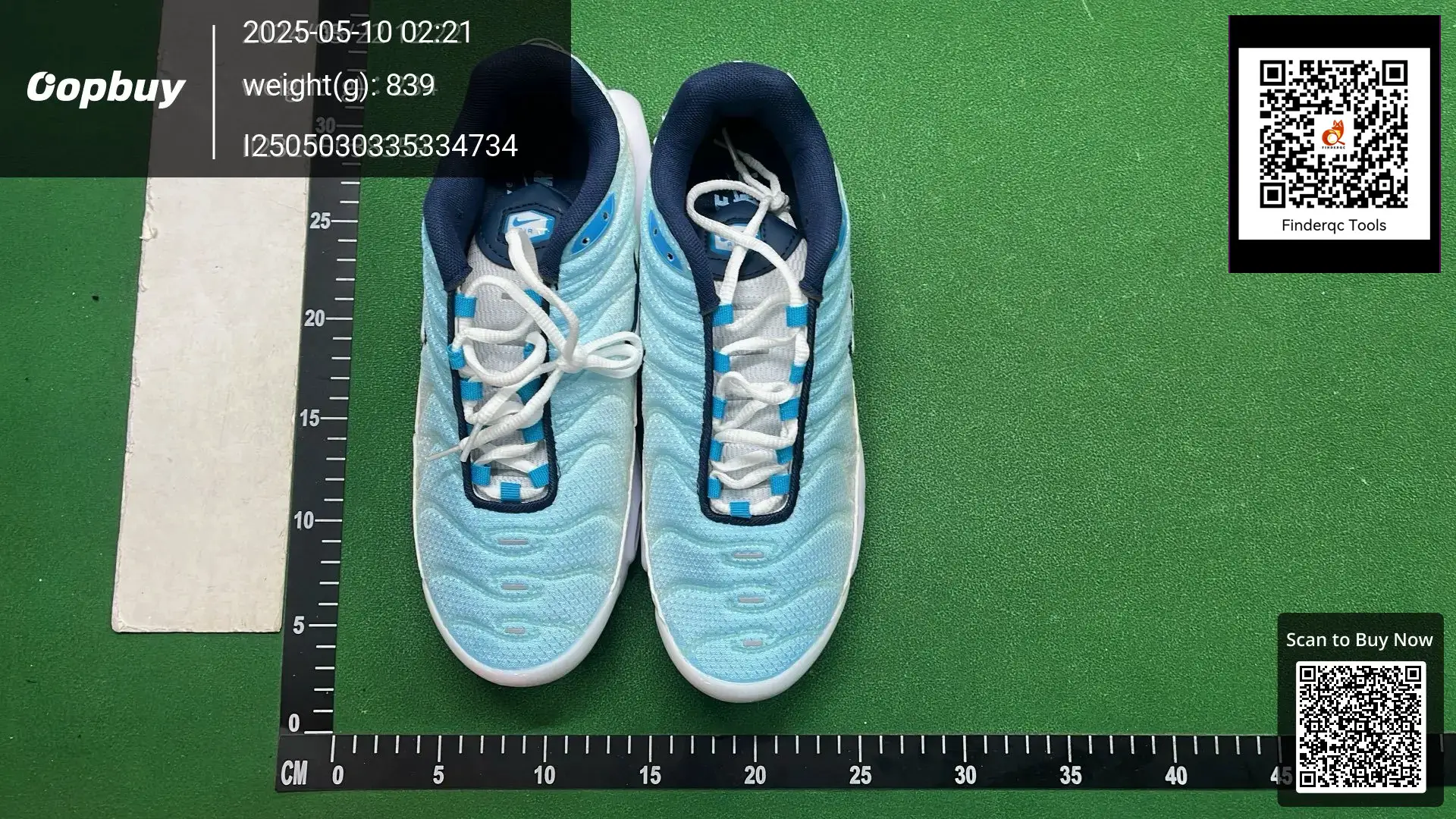 Nike Air Max Plus Light Aqua