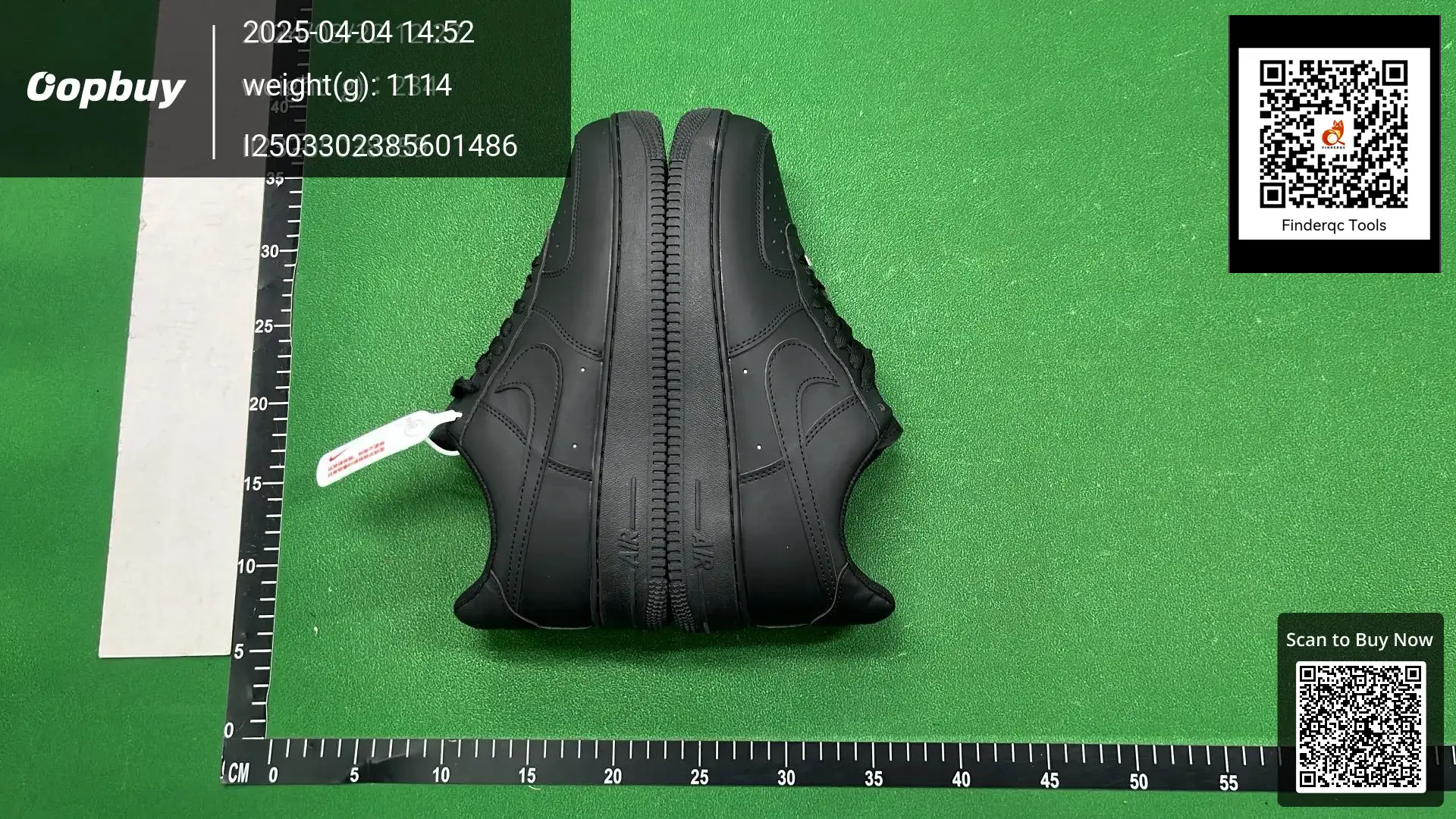 Nike Air Force 1 Low Triple Black