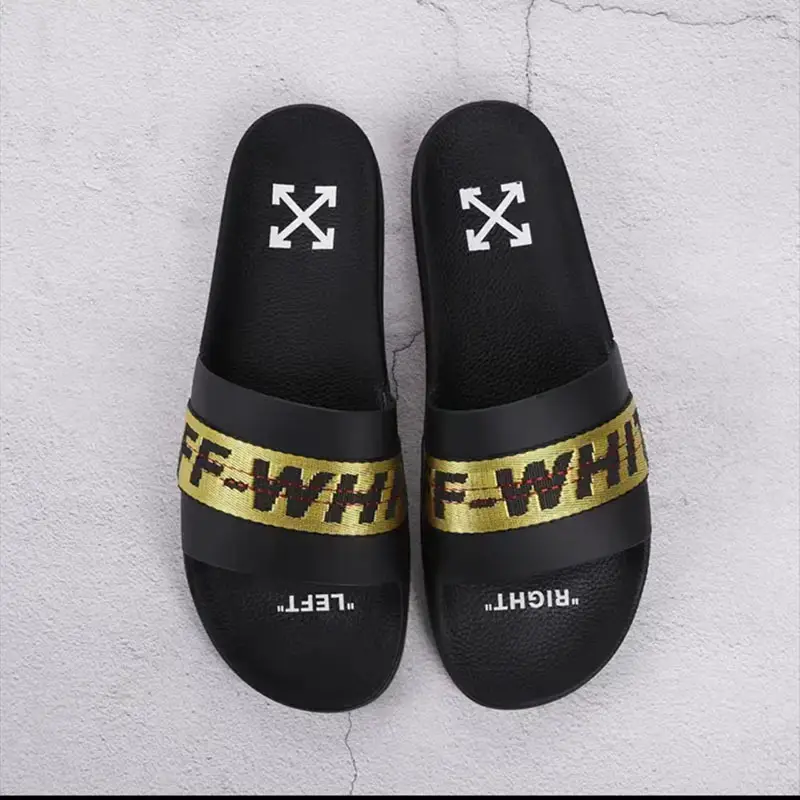 Foreign Trade Fashion Brand Slippers Men's and Women's Sports Soft Bottom Slides 2023 Summer New Non-Slip Comfortable All-Match Sandals