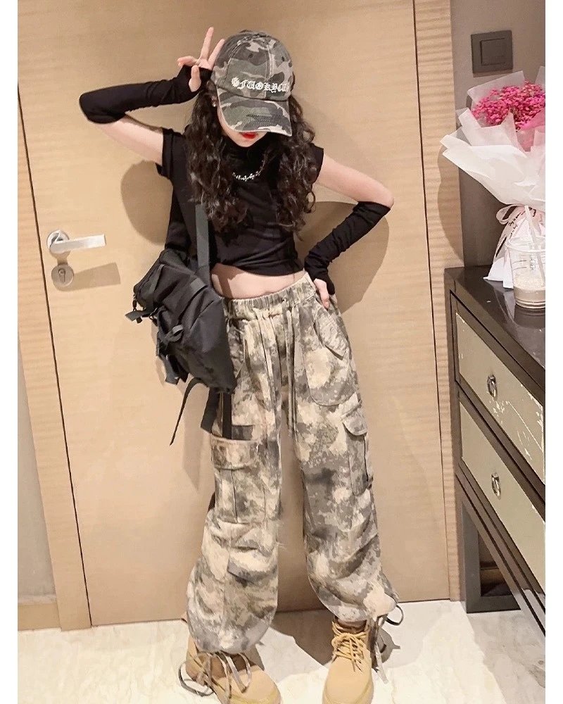 Children S Camouflage Pants 2025 Spring Autumn Qi Children S