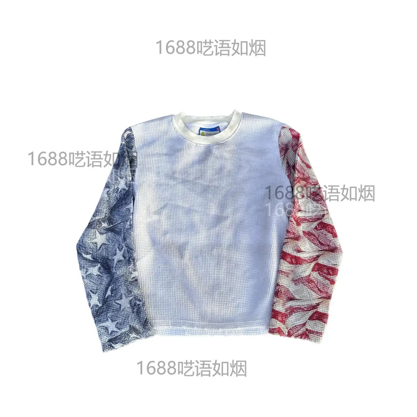 European and American Cross-Border Y2K Printed T-Shirt Short-Sleeved Round Neck Top Personalized Trendy Ins Loose Hip-Hop T-Shirt Street Wear