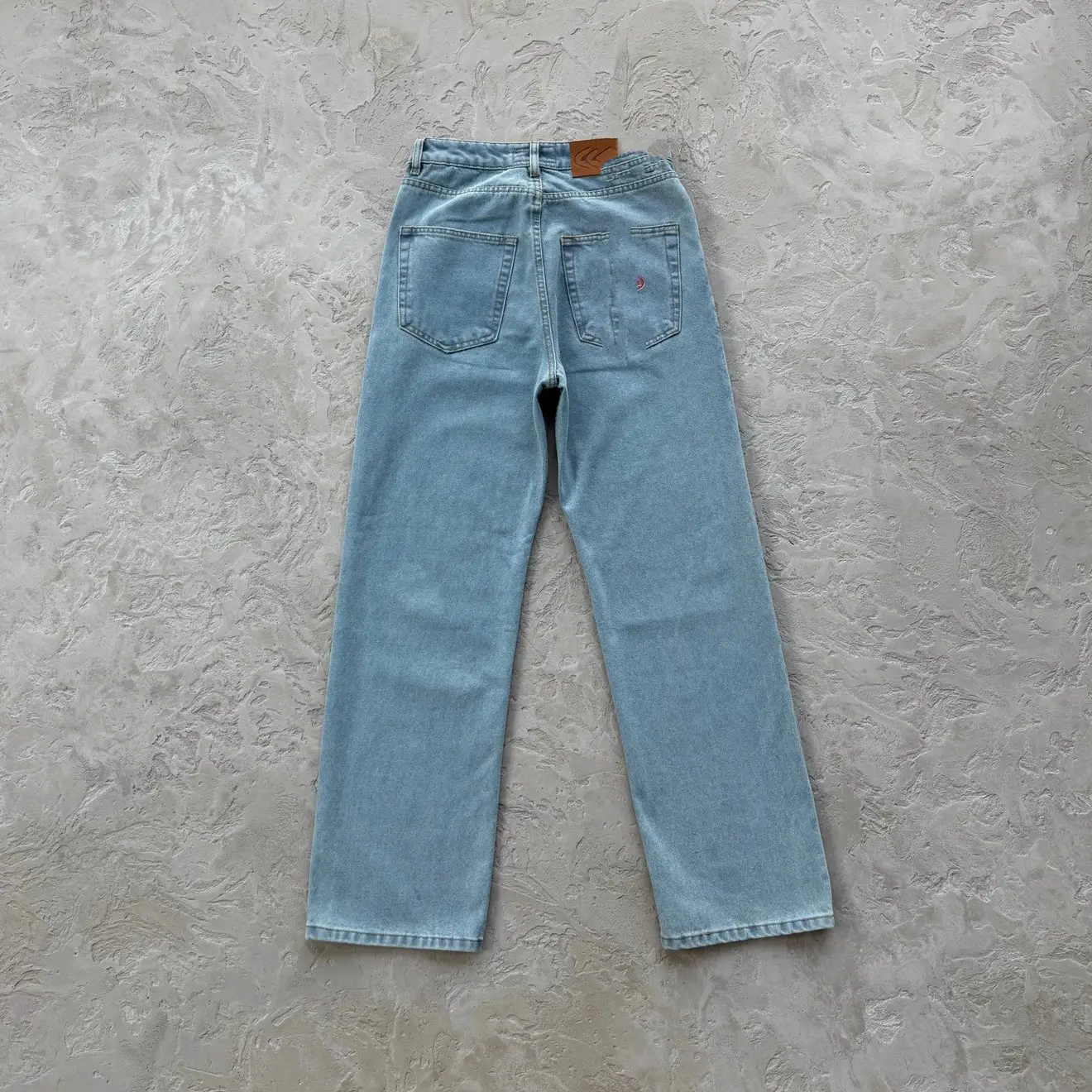 Evil - Double striped loose jeans