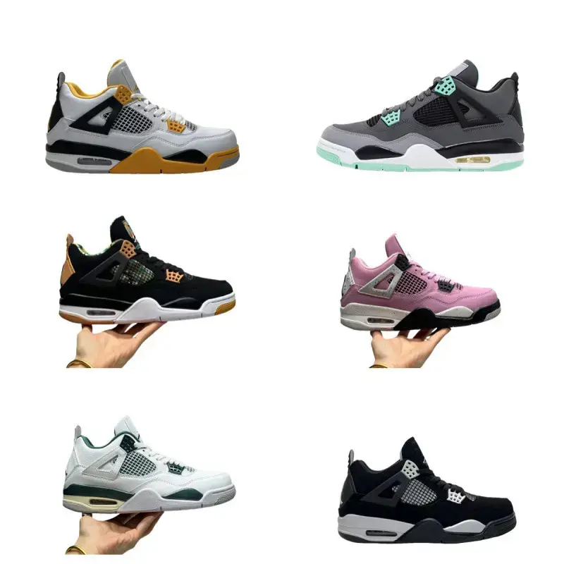 2020 cross-border foreign trade sneaker 4 generations basketball shoes 40-47