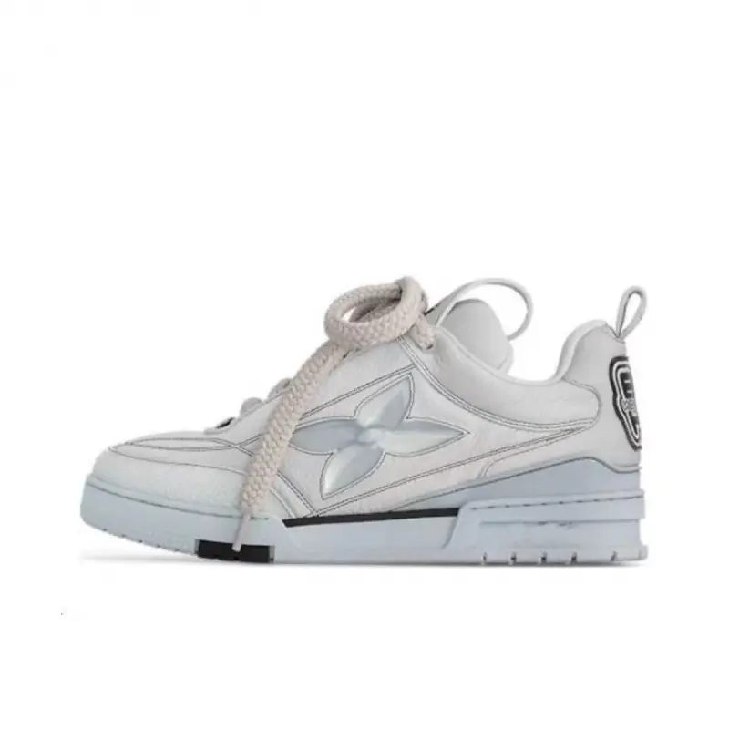 European Cross-Border Foreign Trade Chubby White Sneakers Loafers Unisex Height-Increasing Shoes Thick-Soled Dad Shoes High L Sneakers