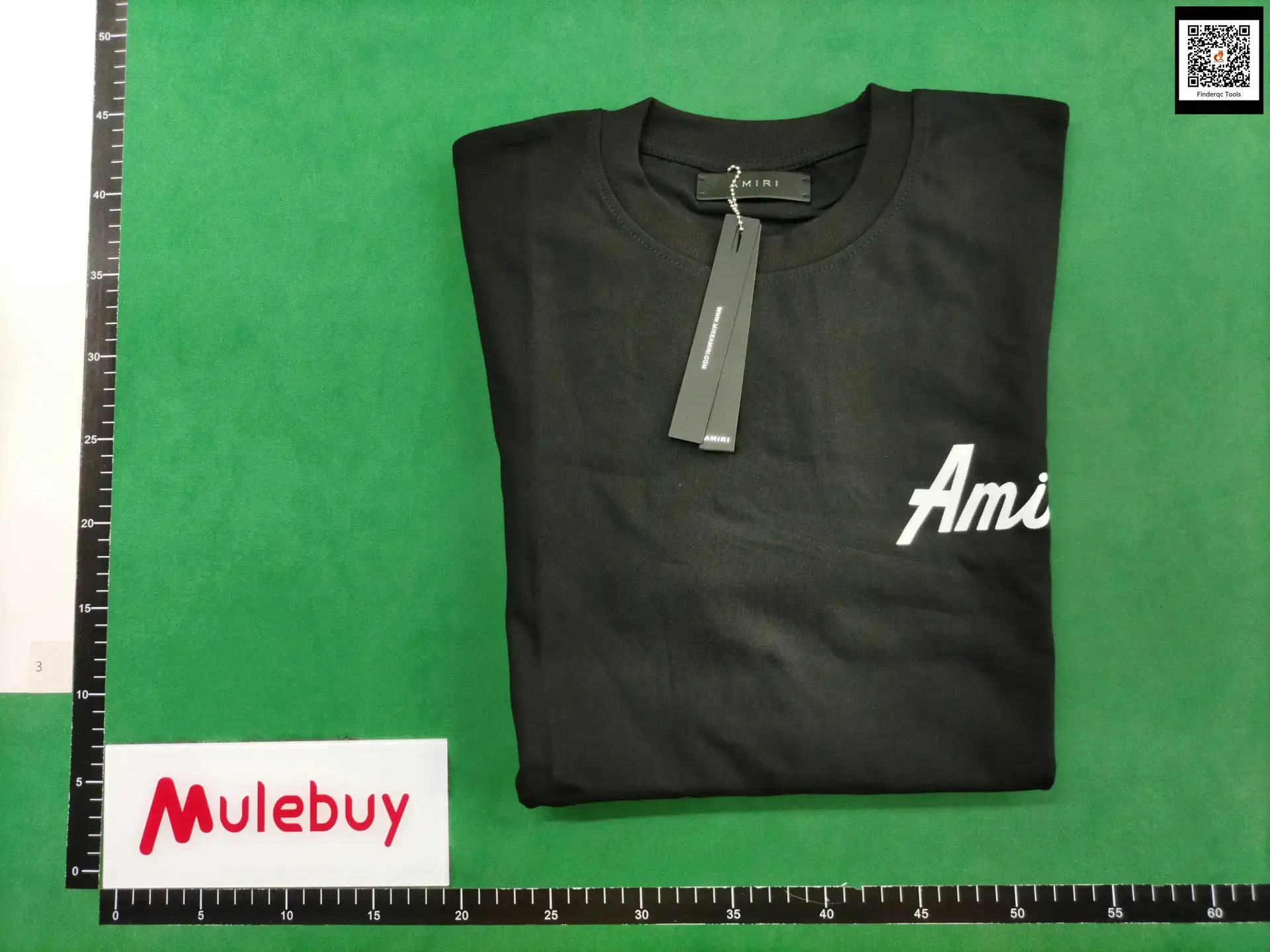 High Version of The Summer New BeauTy Trend AMIRI Classic Basic Simple LeTTer LOGO Men's and Women's Loose ShorT-sleeved T-shirT
