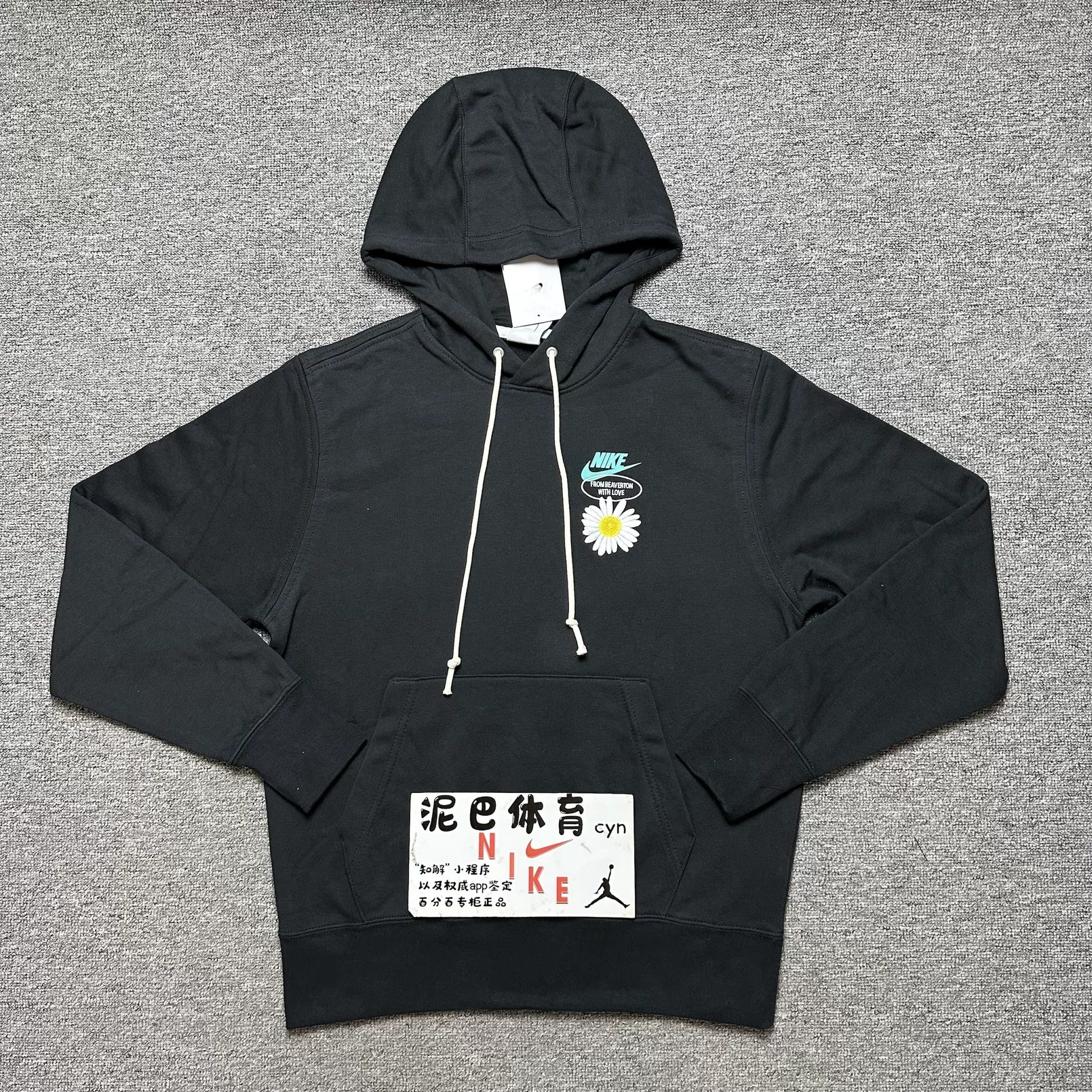 Nike/耐克 男子秋冬刺绣印花休闲运动连帽套头衫卫衣 DM4994-010