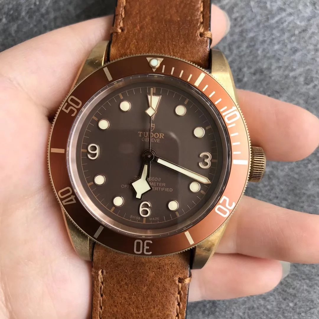 XF厂，帝舵(TUDOR)碧湾系列“铜花”青铜腕表M79250BM-0001升级版