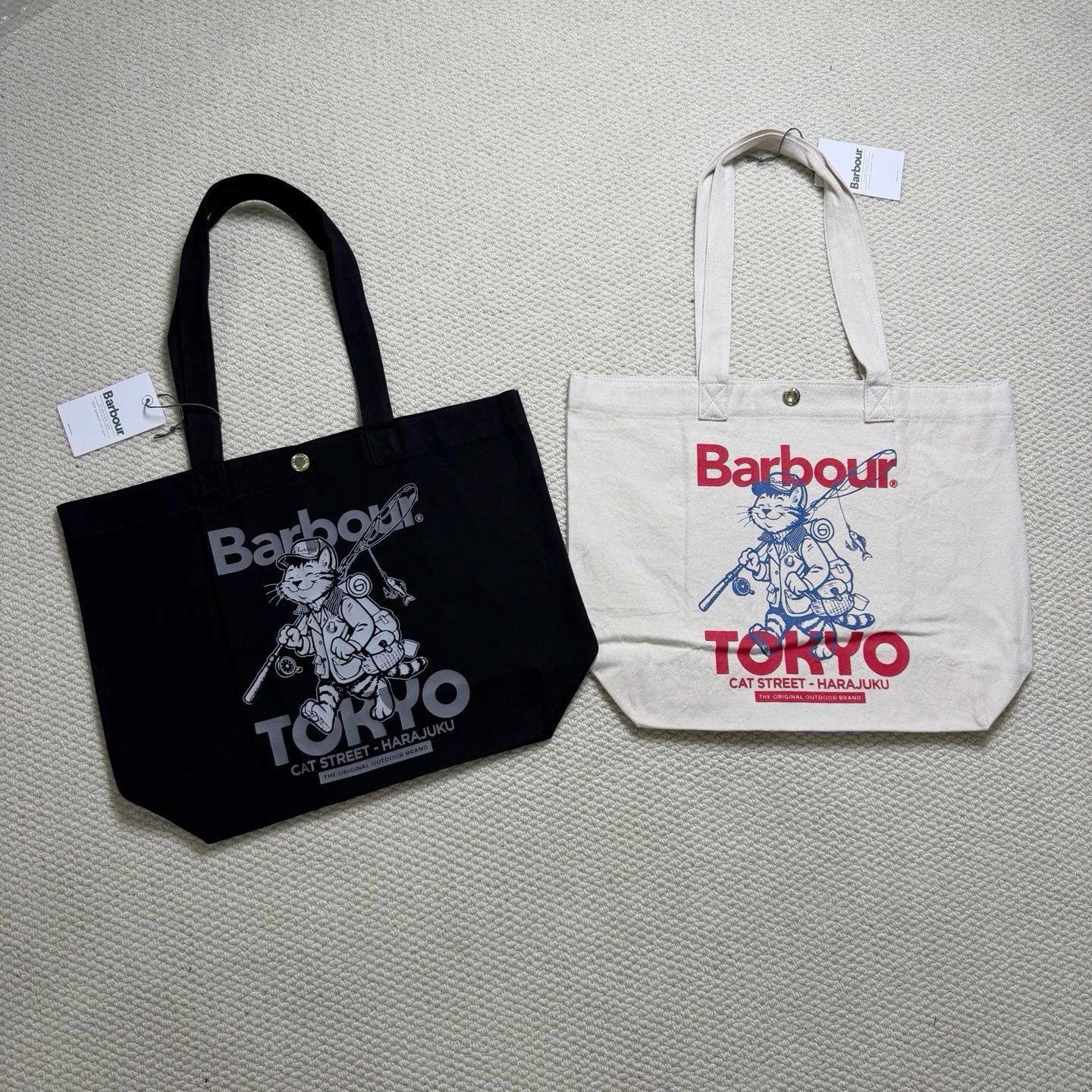 【原厂现货】Barbo轻量化帆布手提包男女休闲托特包