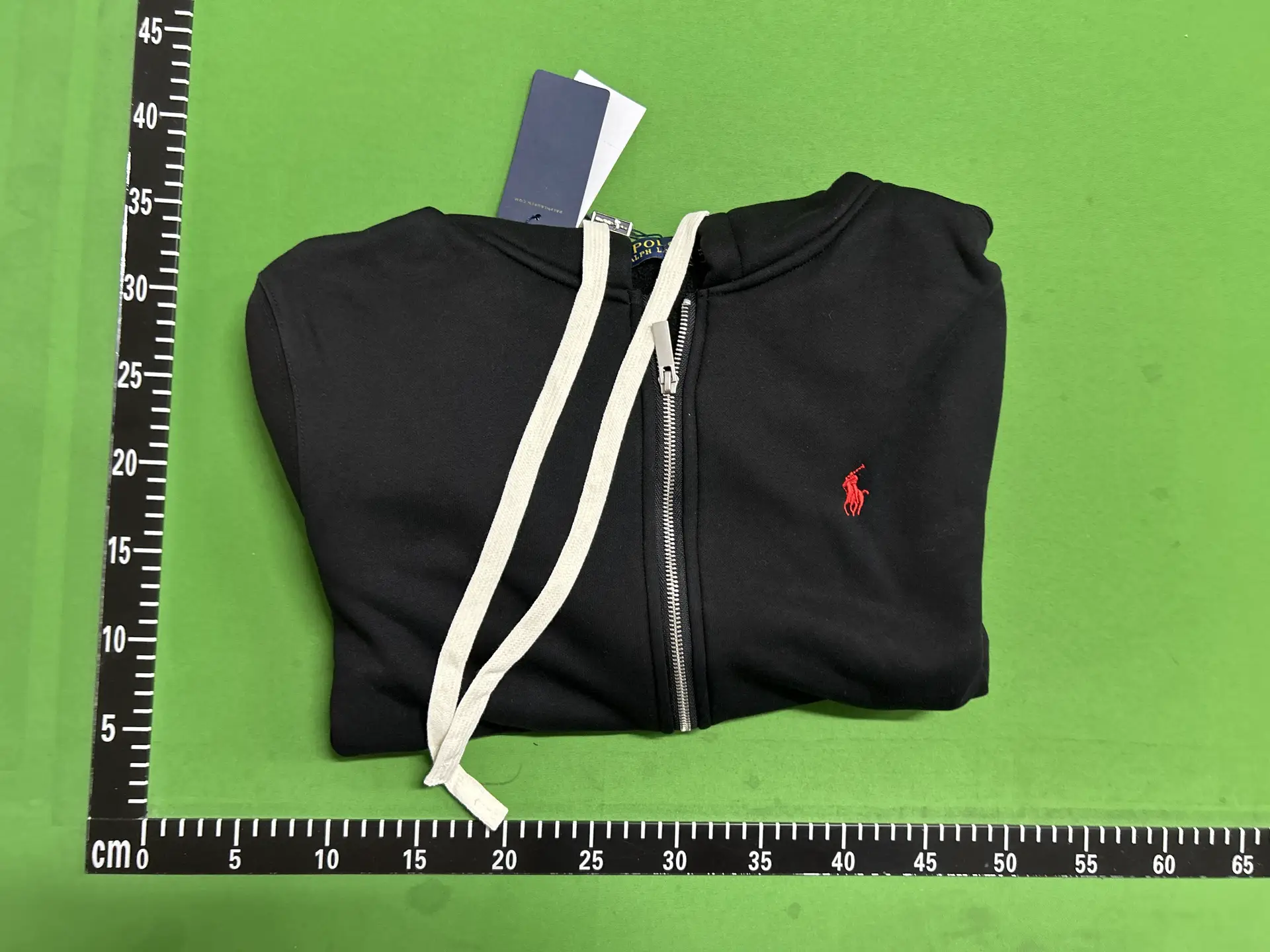 Polo Ralph Lauren Full Zip Hoodie Black