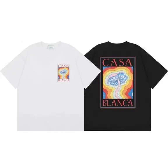 Casablanca Mushroom Graphic T-Shirt