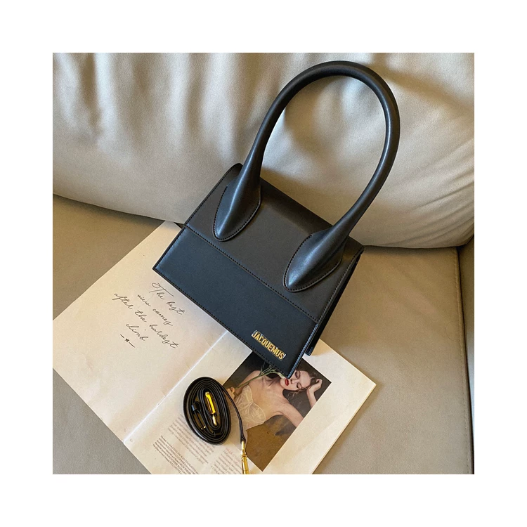 Jacquemus French Niche Design Stylish Handbag, Shoulder Bag, Crossbody Bag, Large Leather Bag for Women