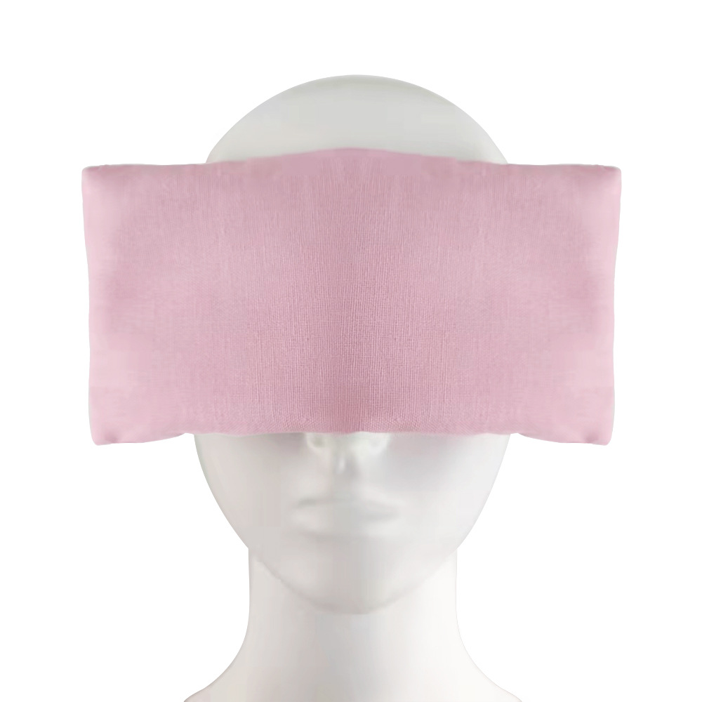 Solid Color Gravity Eye Mask, Microwave Heated Steam Eye Mask, Ice Compress Eye Mask, Flaxseed-Filled Cotton and Linen Yoga Eye Pillow