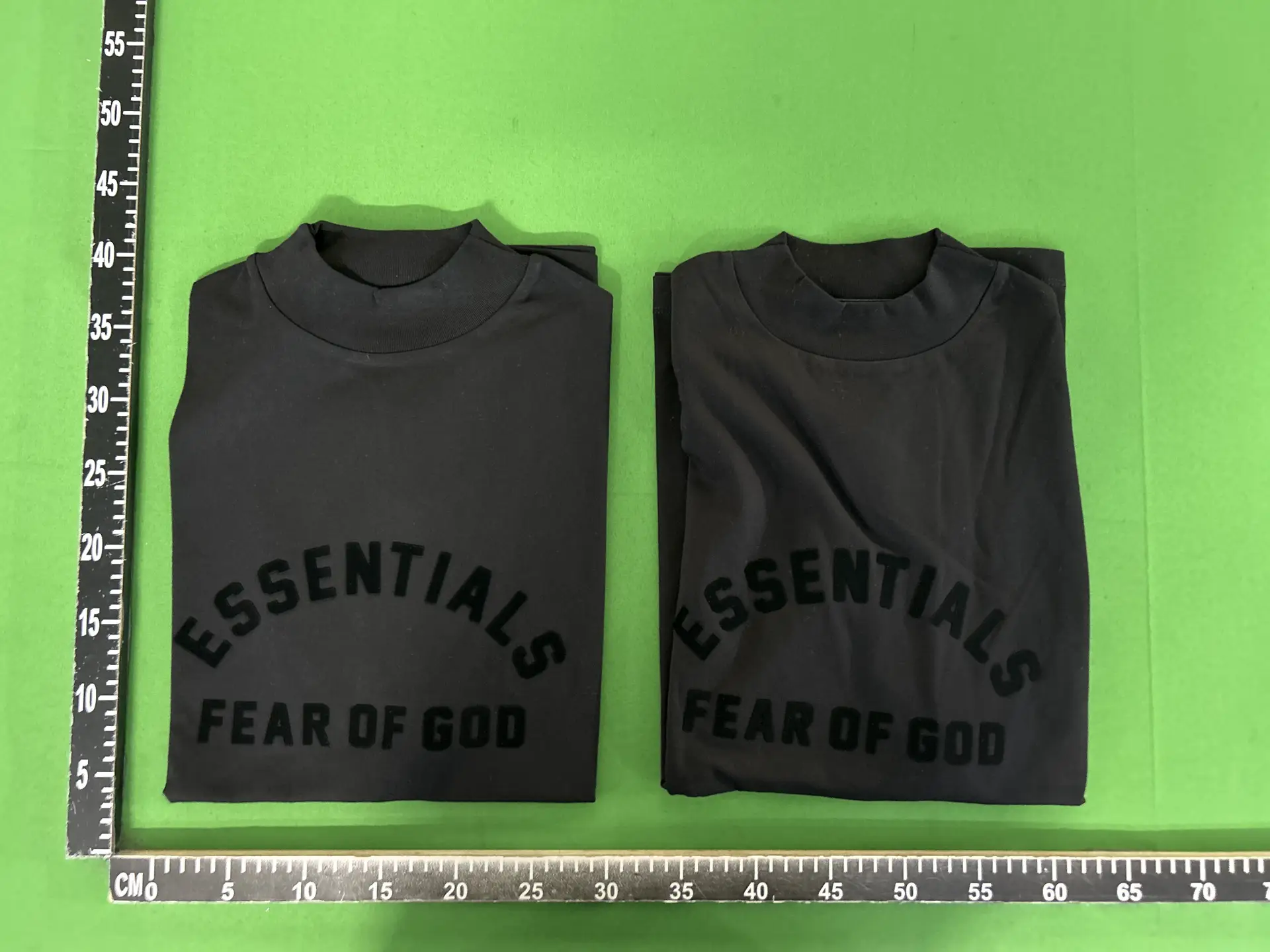 Essentials Fear of God Black Core Short Sleeve T-Shirt