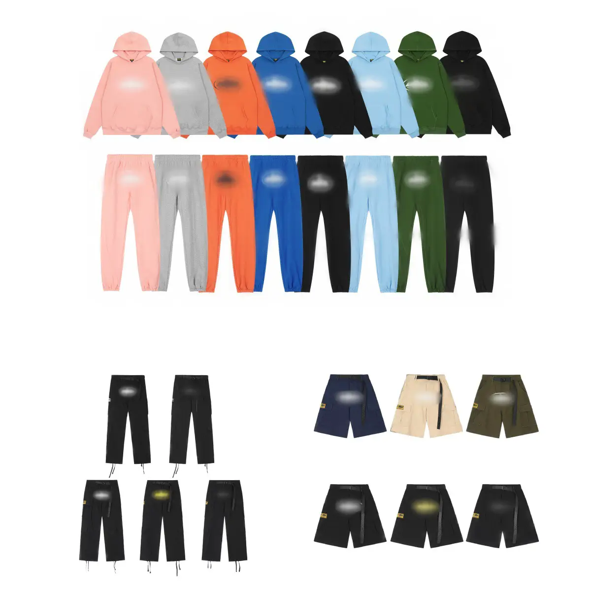 European and American Fashion Brand New Boat-shaped Printed American High Street Hooded Sweatshirt Street Clothing Harajuku Sweatshirt Couple's Jacket