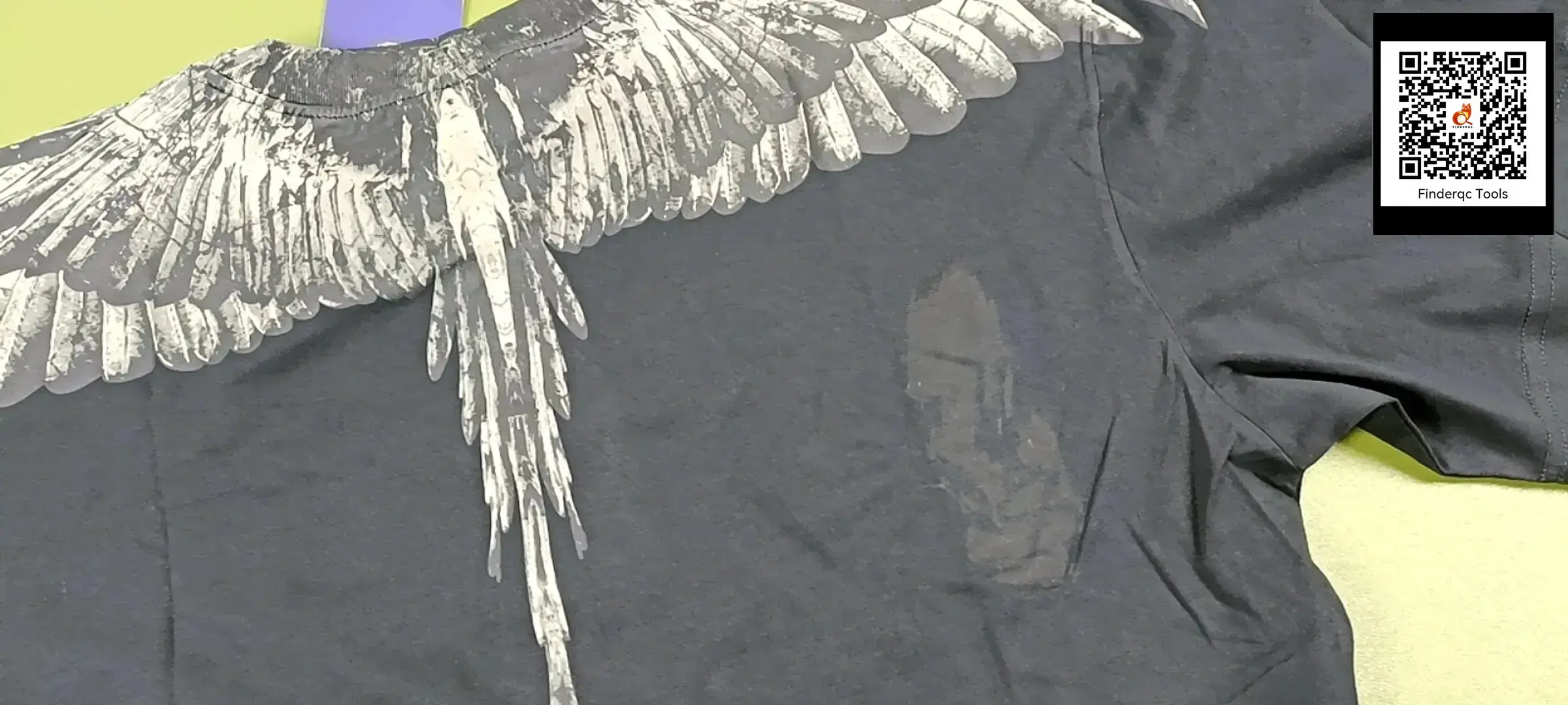 Correct Version of Mb Short-Sleeved Men's and Women's Couple Wear Colorfulful Wings Feather T-Shirt Marseilo European and American Trendy Brand Classic Half-Sleeved T-Shirt