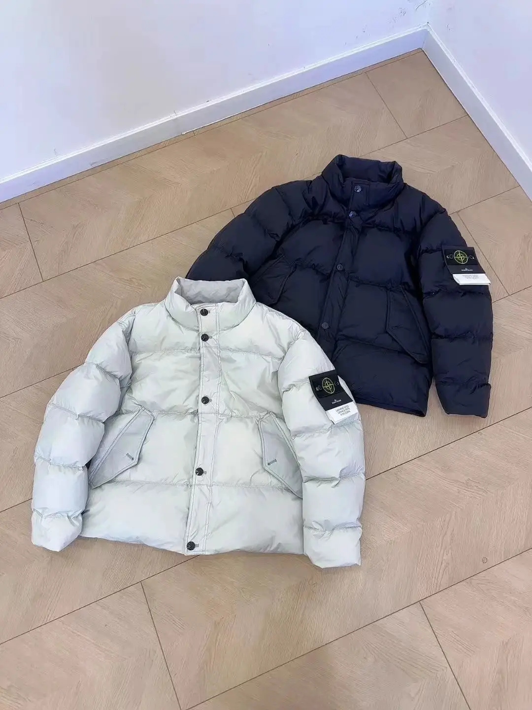【好货】W9902 ST0NE ISLAND石头岛棉服 情侣款