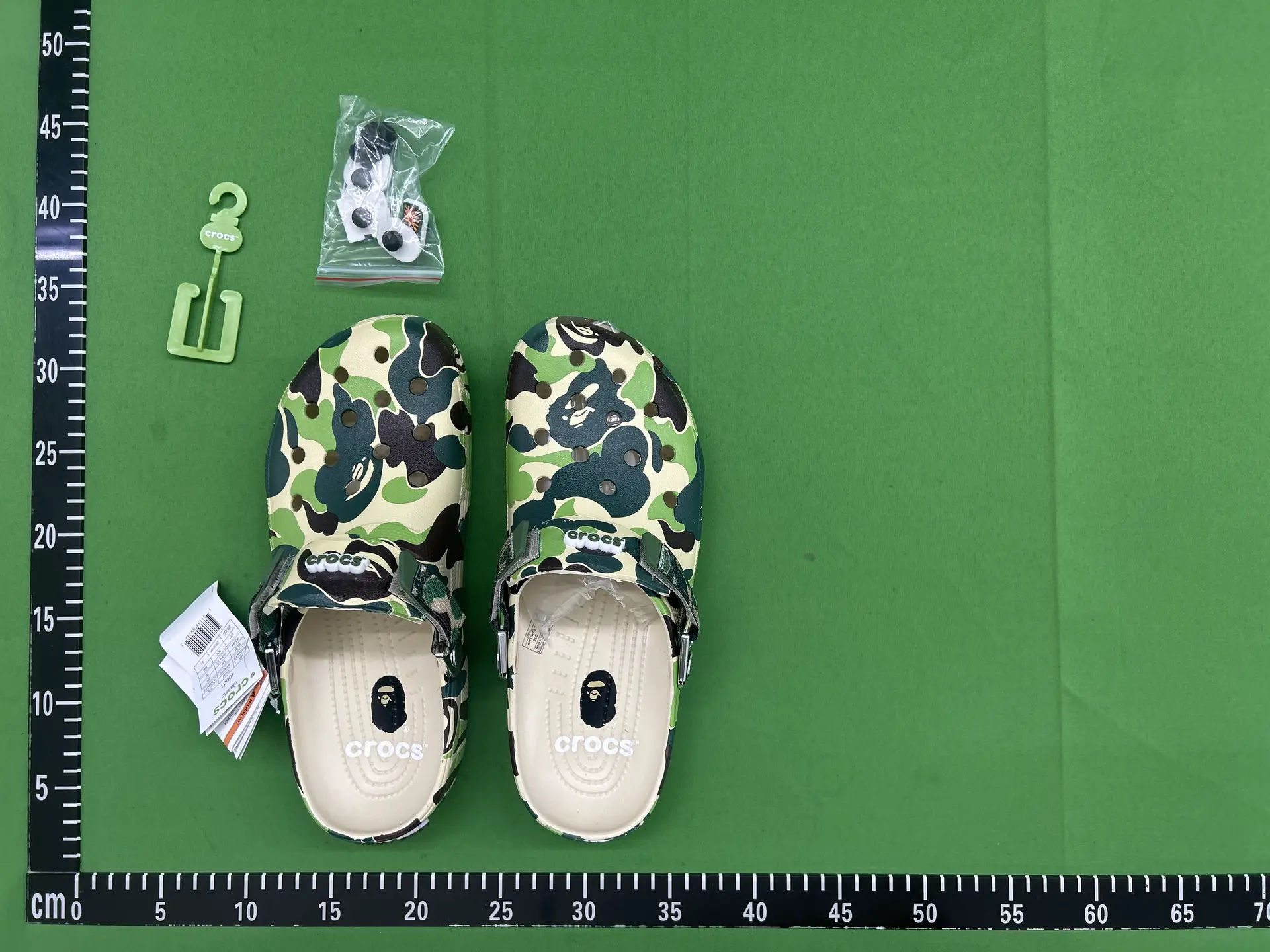 Bape x Crocs Camouflage Collaboration Classic Clogs