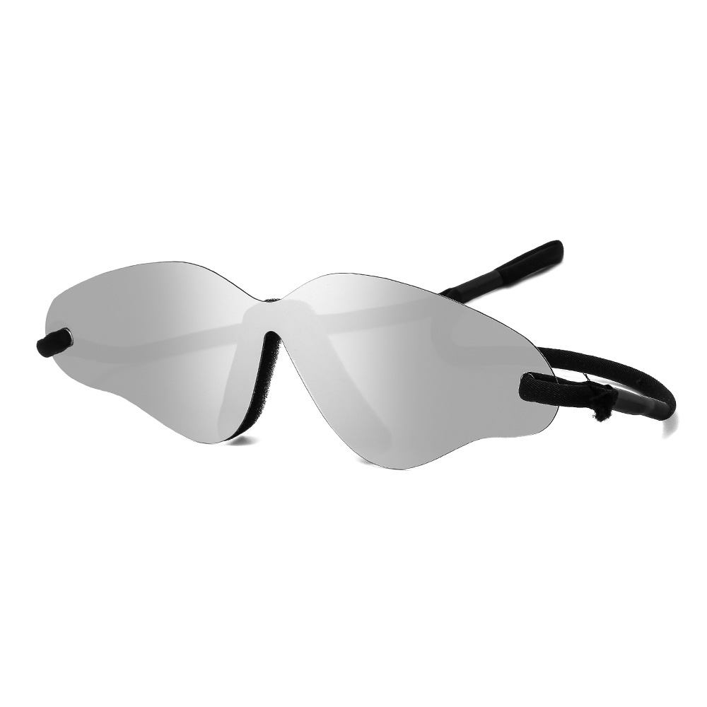 European and American Style Personalized Party Concave Style Glasses Butterfly-shaped Conjoined Film Strap Goggles Sport Ski Sunglasses