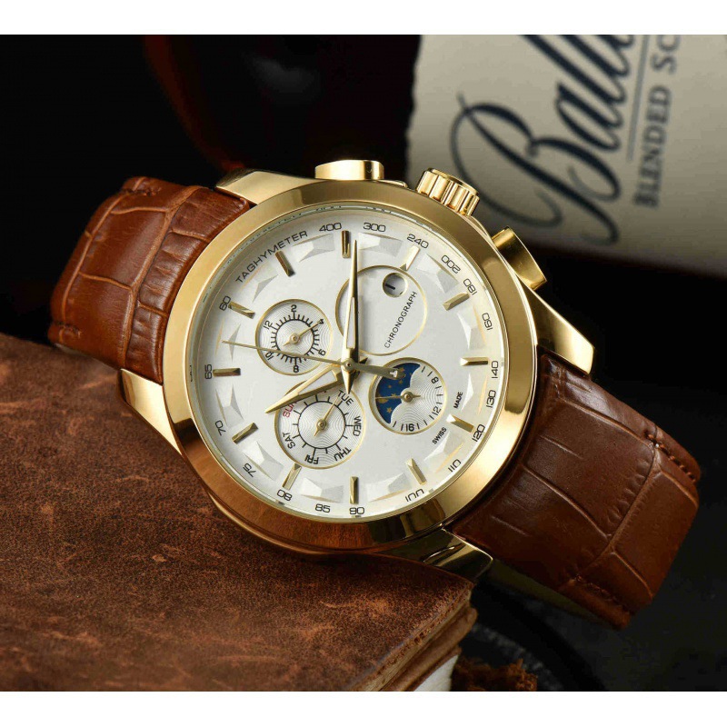 2021 foreign trade goods men's watches six-pin mechanical day watches manufacturers wholesale