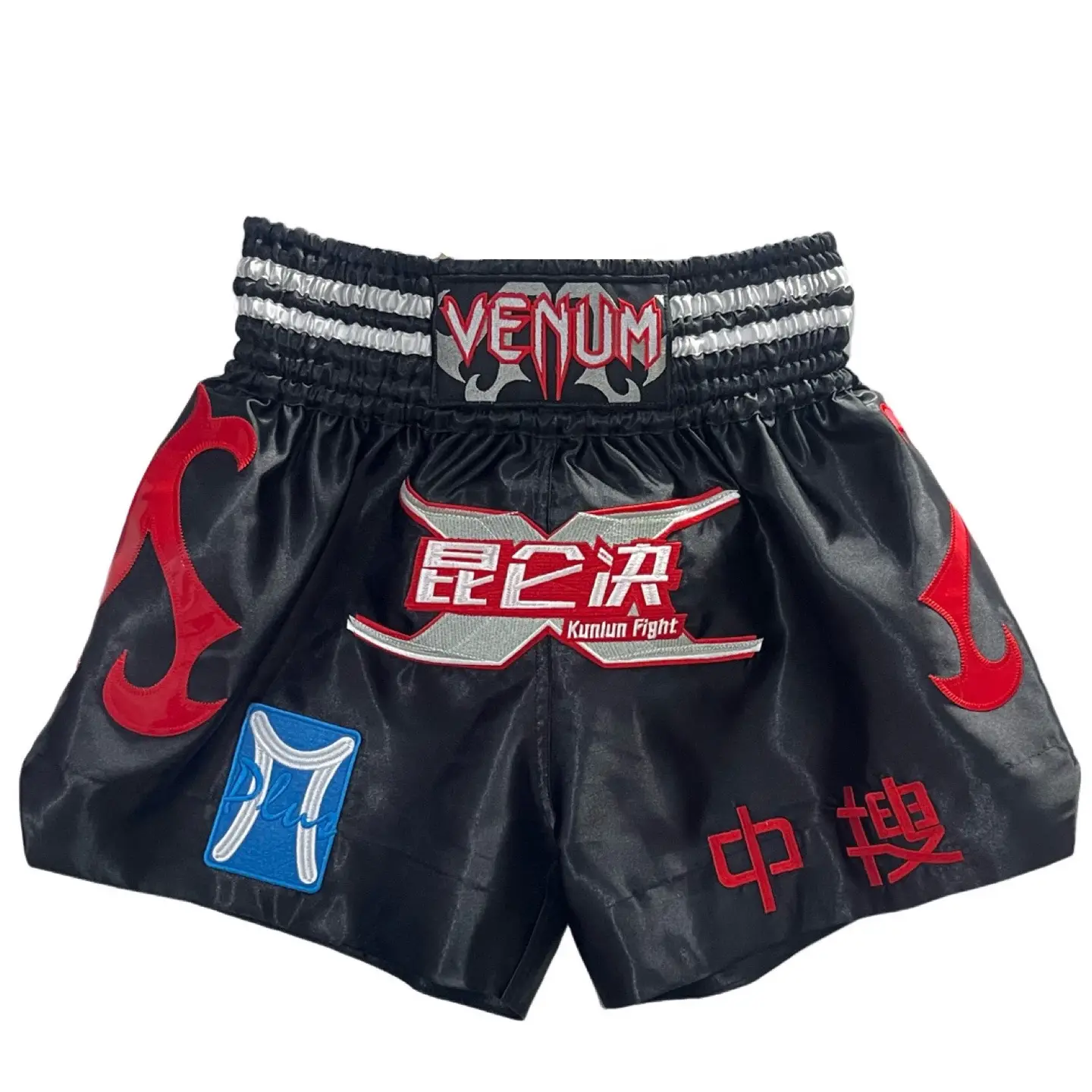 Kunlun Fighting 2013 Classic Muay Thai Shorts Boxing Martial Arts Sanda Fighting Sports Professional Unisex Shorts