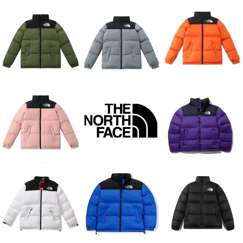 【**好物】北面羽绒服 The North Face 北面1996户外羽绒服 配色齐全 款简约TNF拼接羽绒棉服1996加厚短款北方白鸭绒美版宽松情侣外套