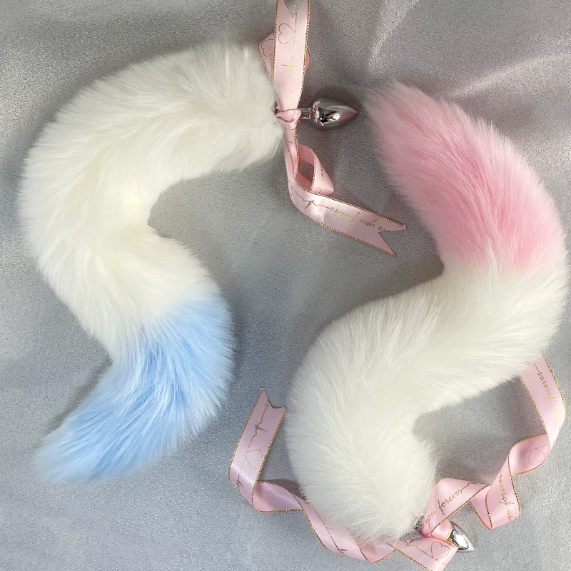 Detachable Beginner Small Anal Plug Tail Fox for Women and Men, Cat-Themed Outdoor Fun, Large Size for Anal Punishment