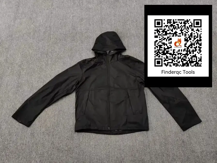 Black Hooded Jacket