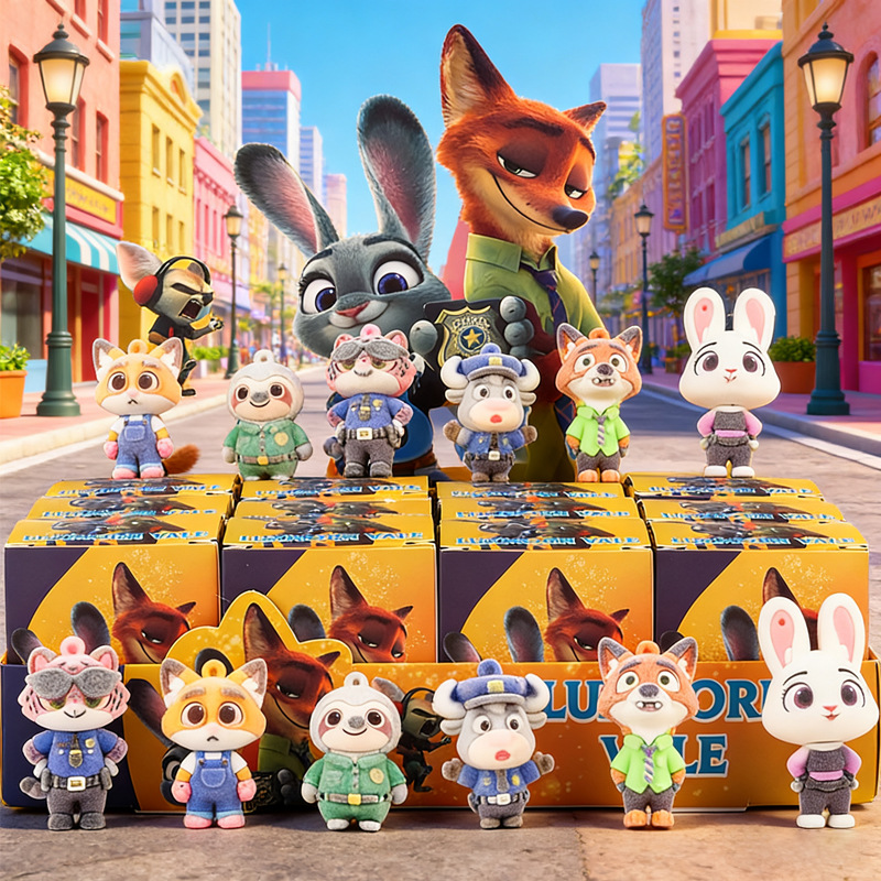 Zootopia 2 Merchandise Blind Box Blind Bag Plush Doll Pendant Decoration Gift Children's Toy Birthday Prize