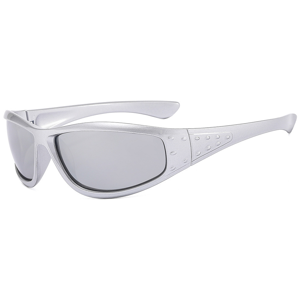 New Classic Retro Outdoor Sports Windproof Riding Glasses Ins Fashion Punk Future Technology Sense Sunglasses
