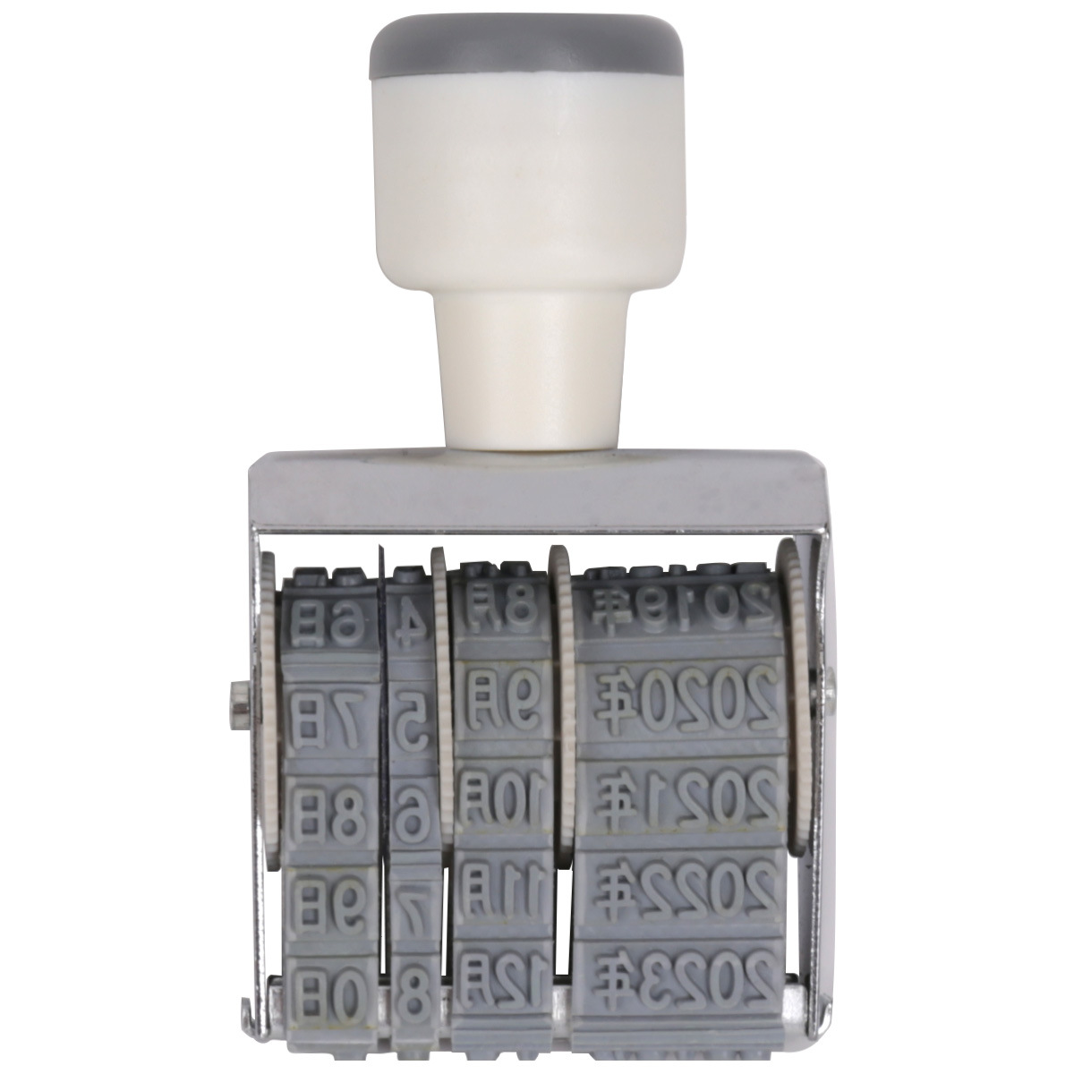 Deli 7527 date and time Seal adjustable production Year Month Day digital financial seal printer wholesale
