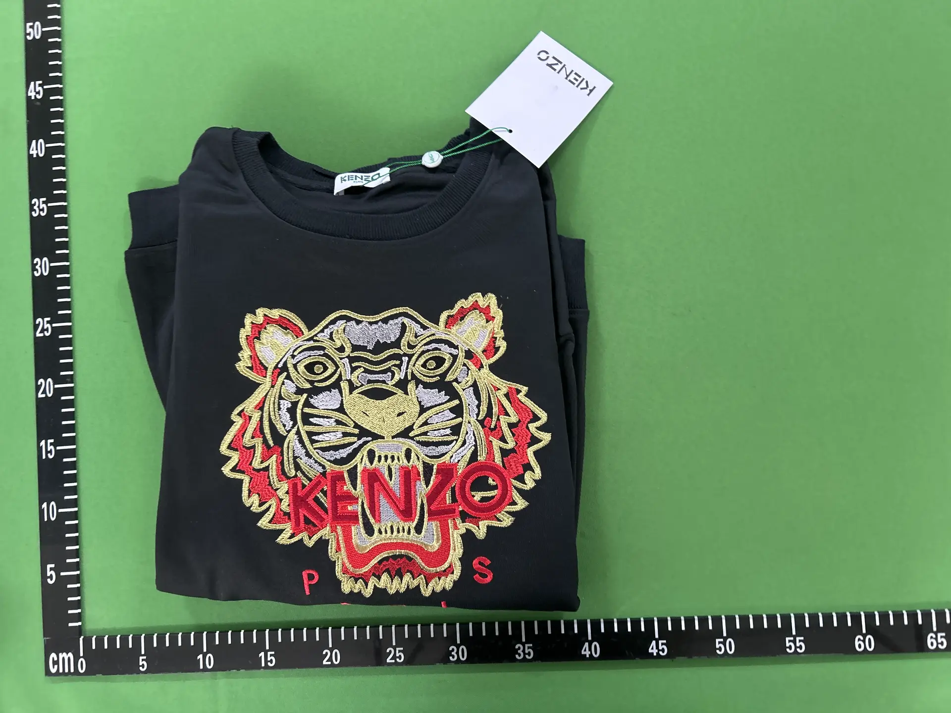 Kenzo Tiger Embroidered Sweatshirt Black
