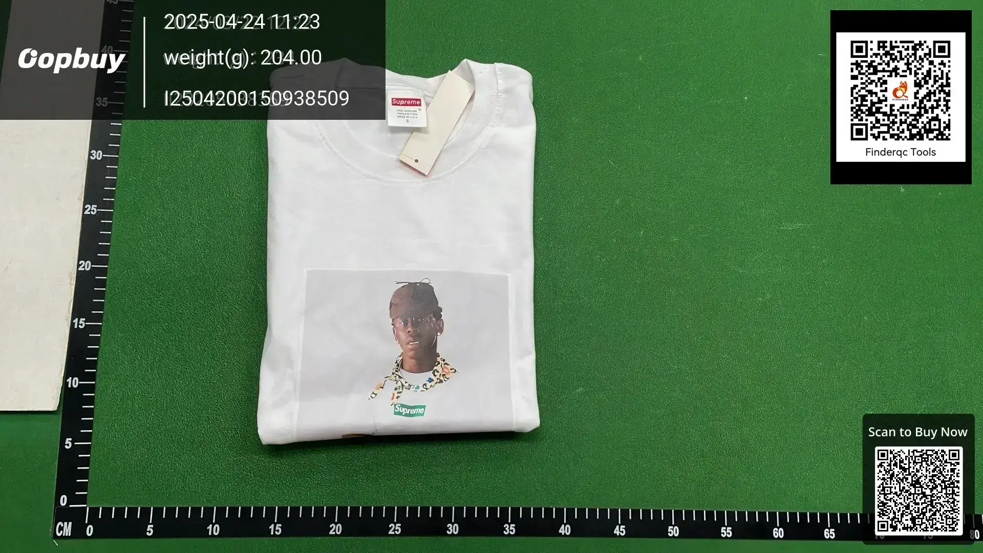 Cross-Border Street Supreme American Fashion Brand Box Short-Sleeved Milan Cross Classic Letter T-Shirt Loose for Men and Women