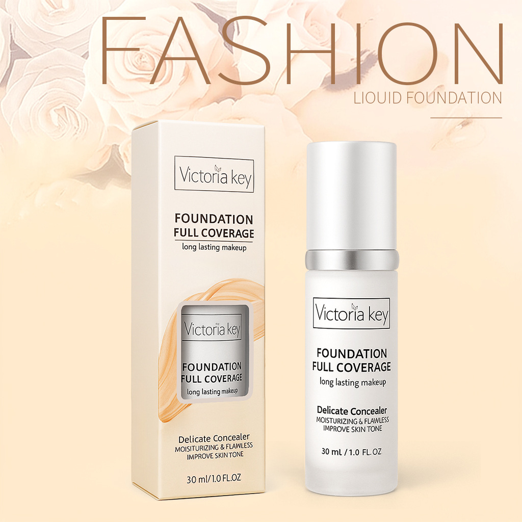 [foreign trade] Warm Vacuum Foundation Oil Skin Concealer Lasting Dry Skin Moisturizing Plain BB Cream