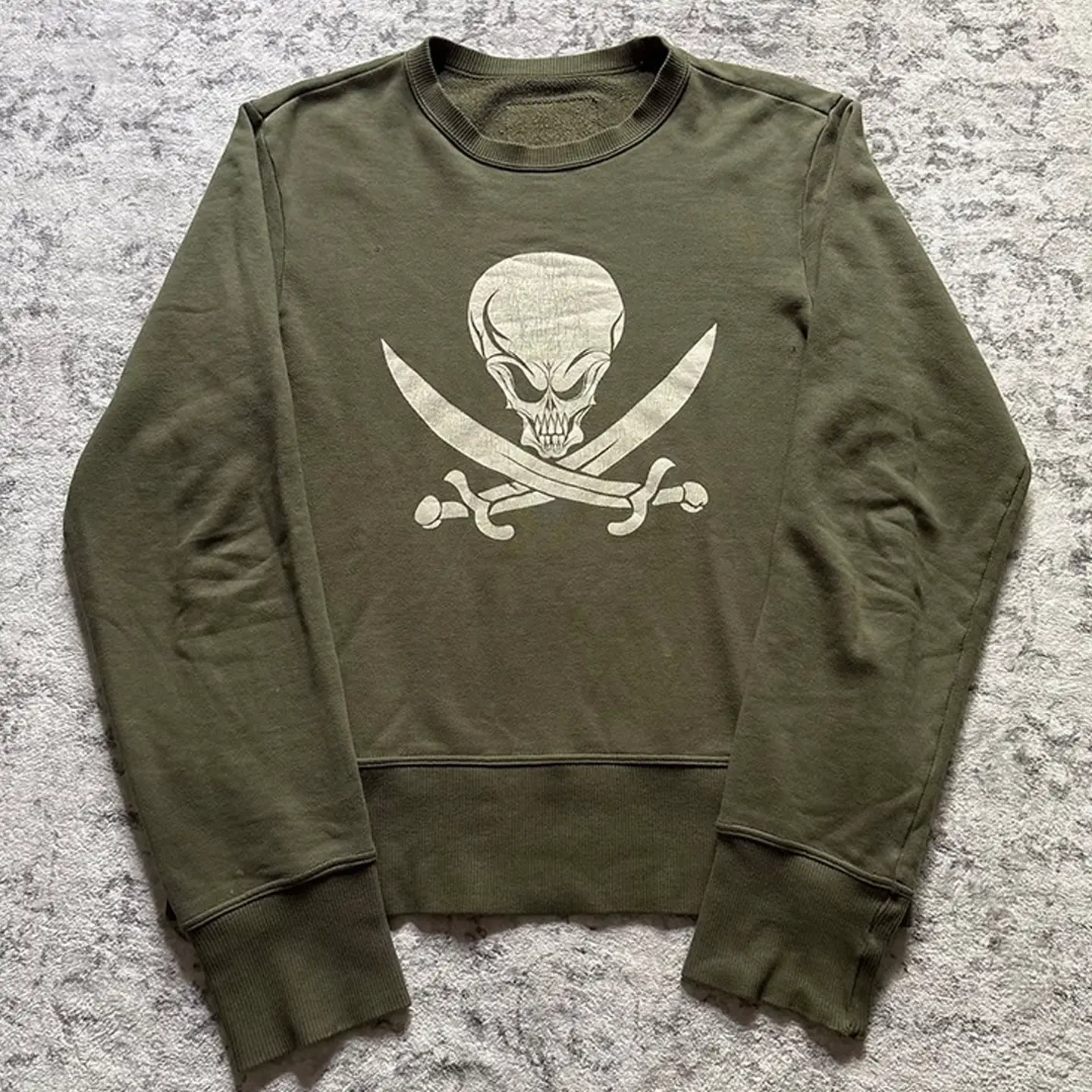 Self directed Beauty: Beast98ss Pirate Skull Graphic Crewneck Pirate Skull Shirt