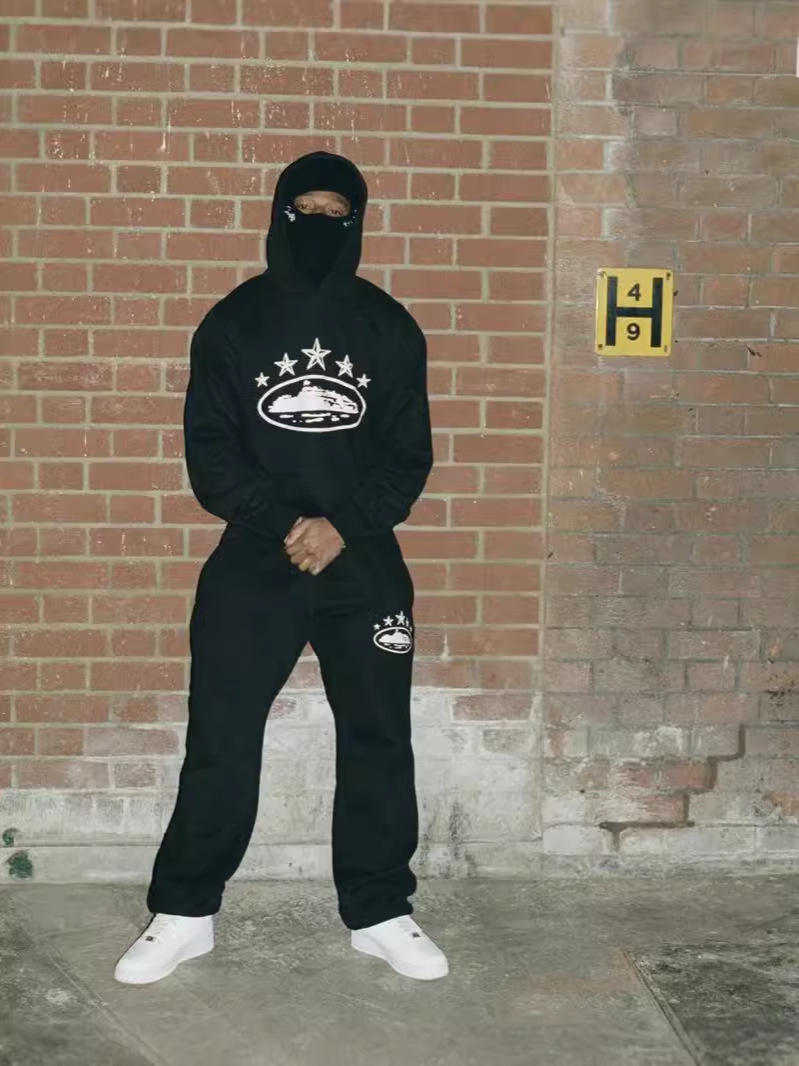 Corteiz Alcatraz L Hooded Sweatshirt Classic Ukdril Leg Drip Hoodie Trendyy Suit Pants and Sweatpants