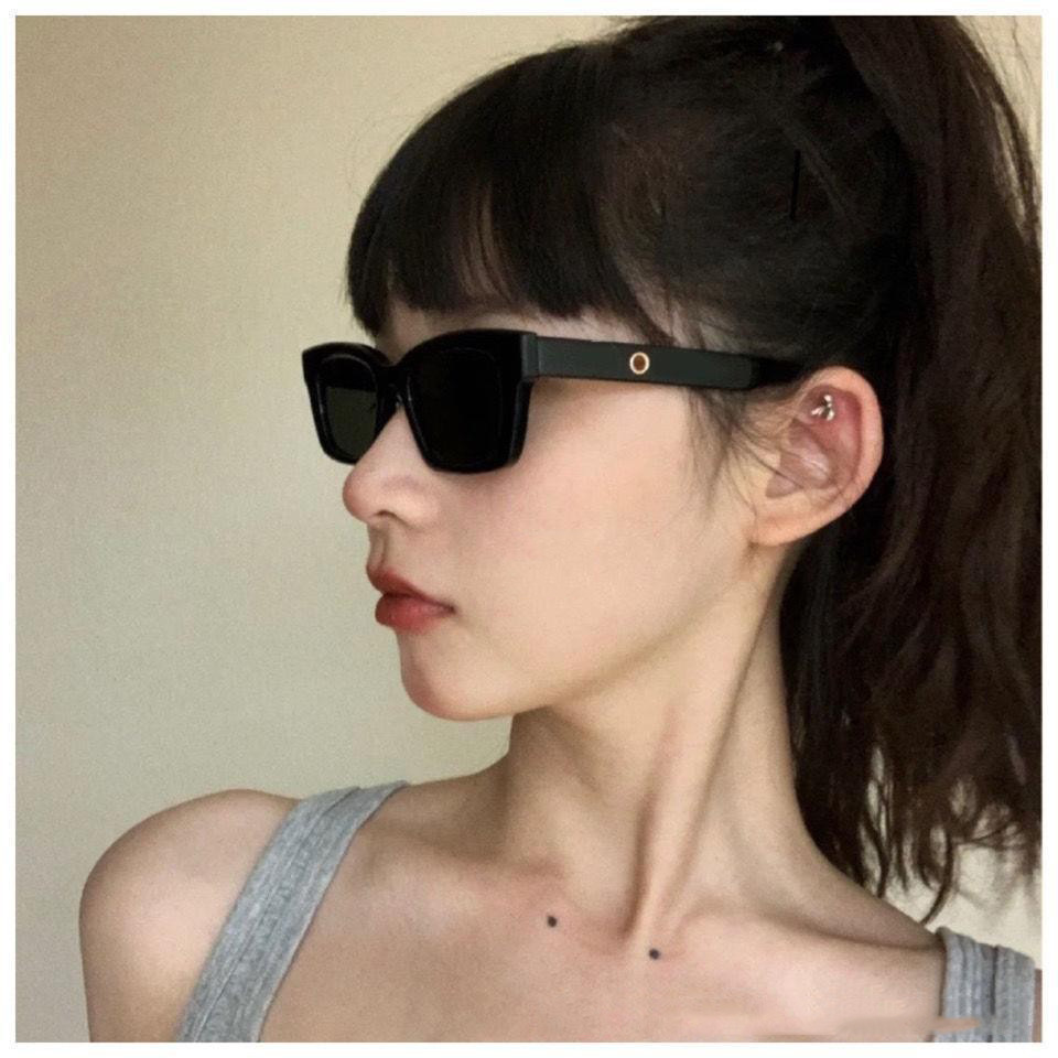 2026 Sunglasses European and American Retro Small Frame Korean Frame Ins Cute Internet Celebrity Sunshade Sunglasses Uv400 Trendy Style