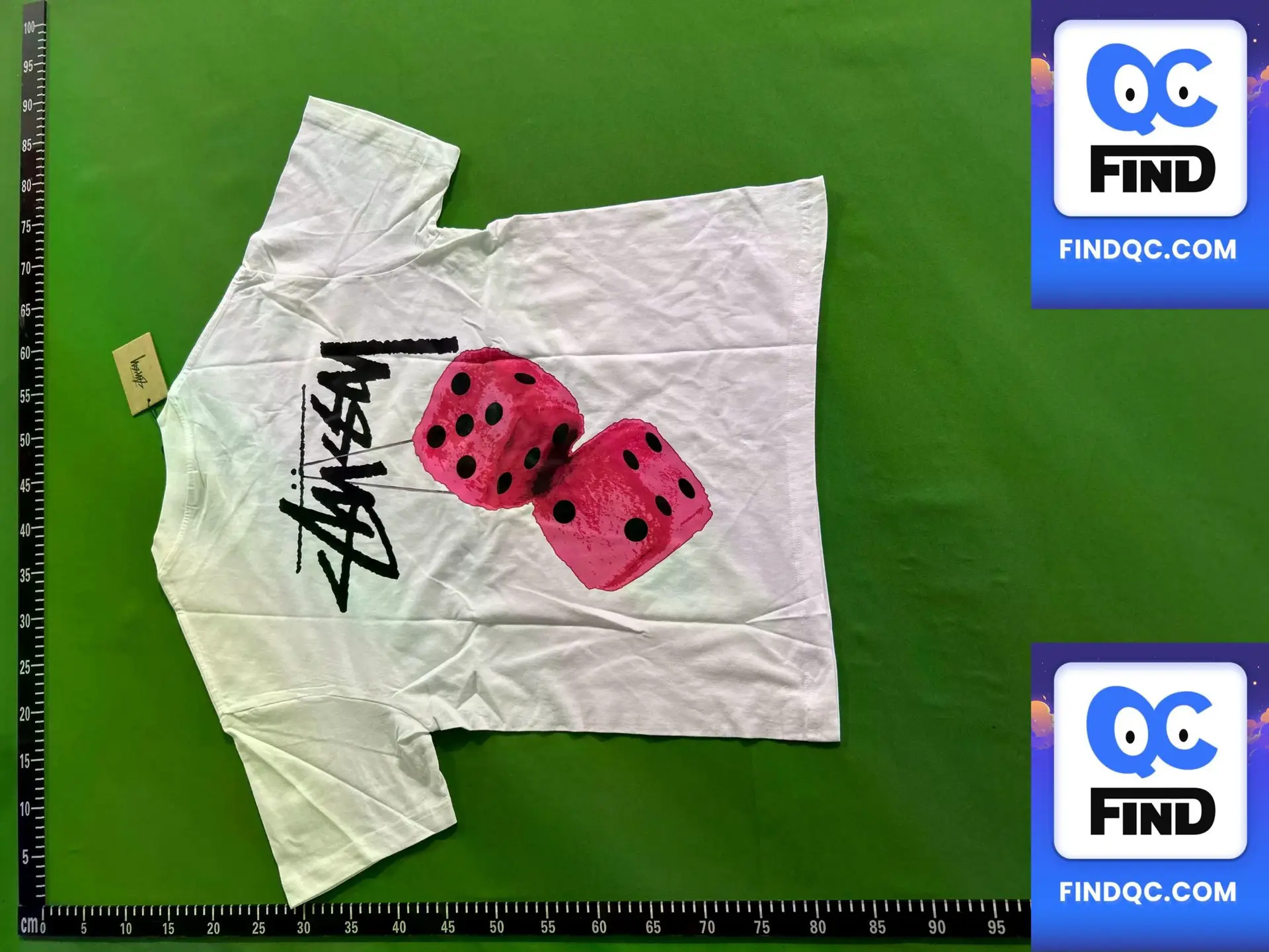 2025 Summer Running Volume Trendy Brand Short-Sleeved T-Shirt Dice Black Eight Ice Cream Basic American Couple Wear Summer P