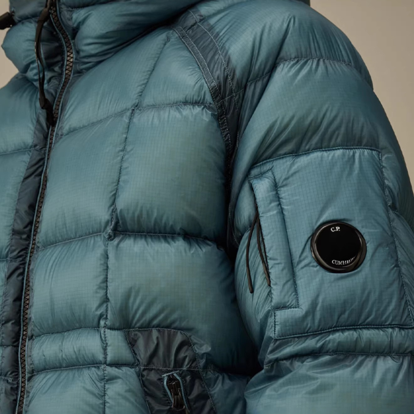 Cross-Border Cp Cotton Jacket Company Autumn and Winter Thick Warm Hooded Coat Trendy Brand Ins Outdoor