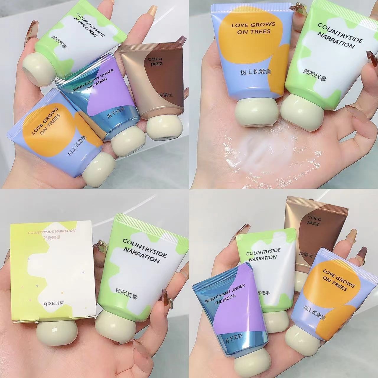Qise Little Fat Dude Hand Cream Tiktok Edition Hydrating Moisturizing Refreshing Fragrance Qise Wholesale High Moisturization