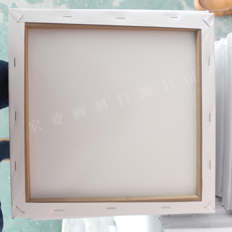 Acrylic Painting 15*15 Creative Exhibition Rack Oil Canvas Frame Painting Material Factory Wholesale Solid Wood Decorative Canvas Painting Inner Frame