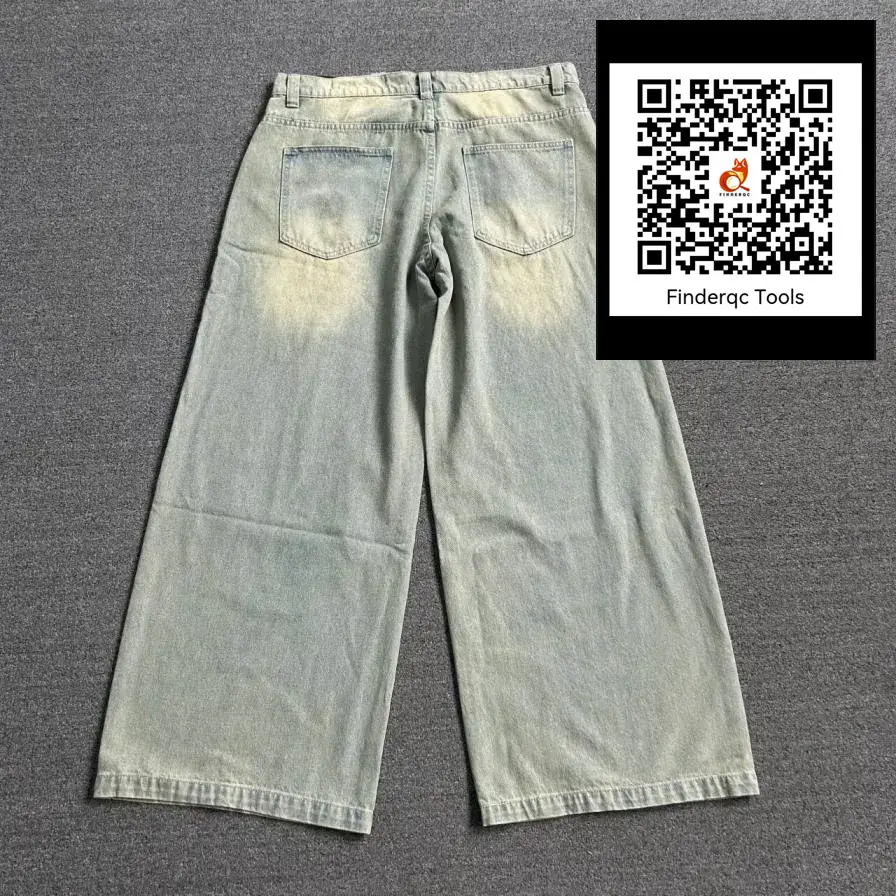 Jaded London Light Wash Colossus Fit Jeans Light Washed Loose Jeans