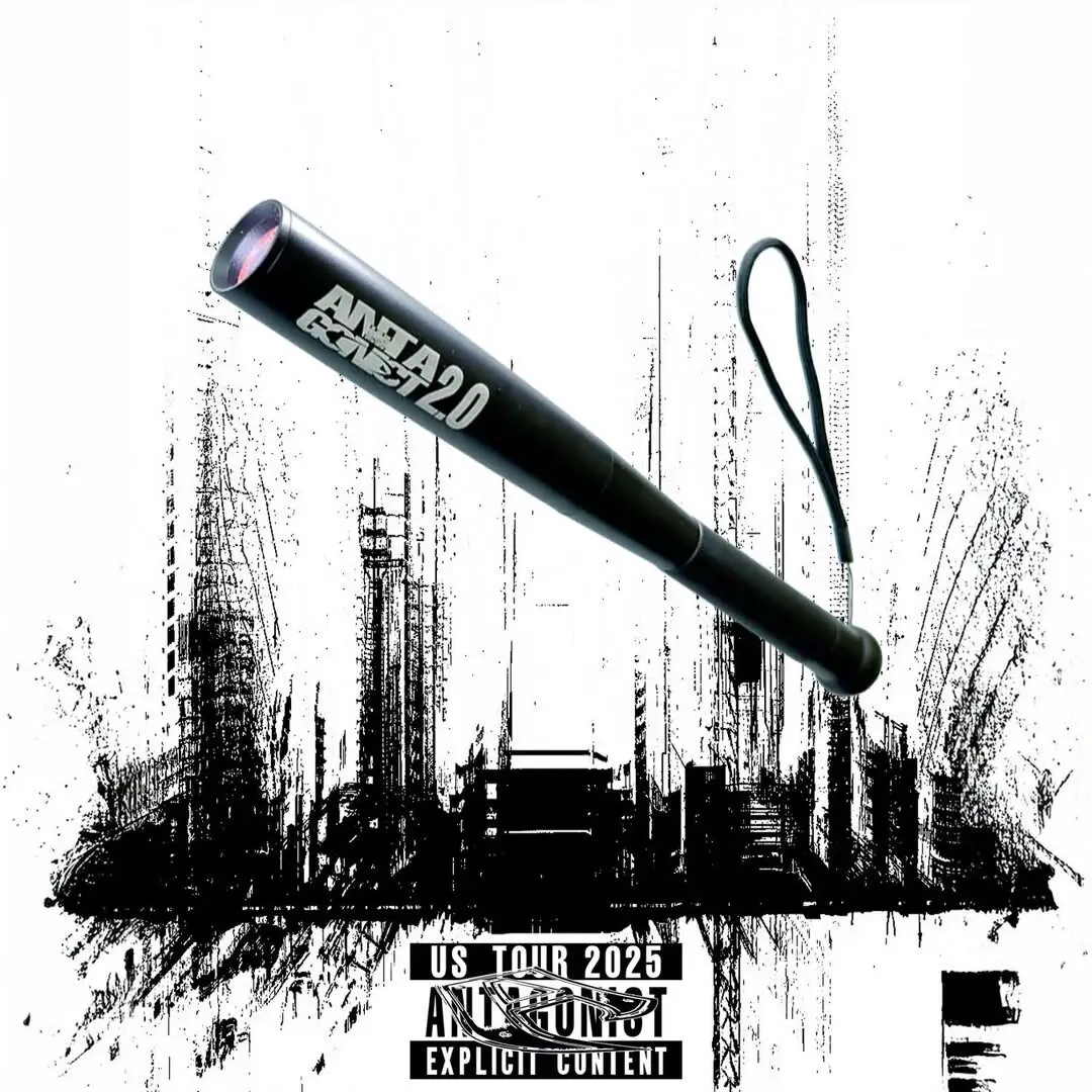 Opium Yvl Playboicarti Antagonist2.0 Tour Merchandise Baseball Bat Flashlight