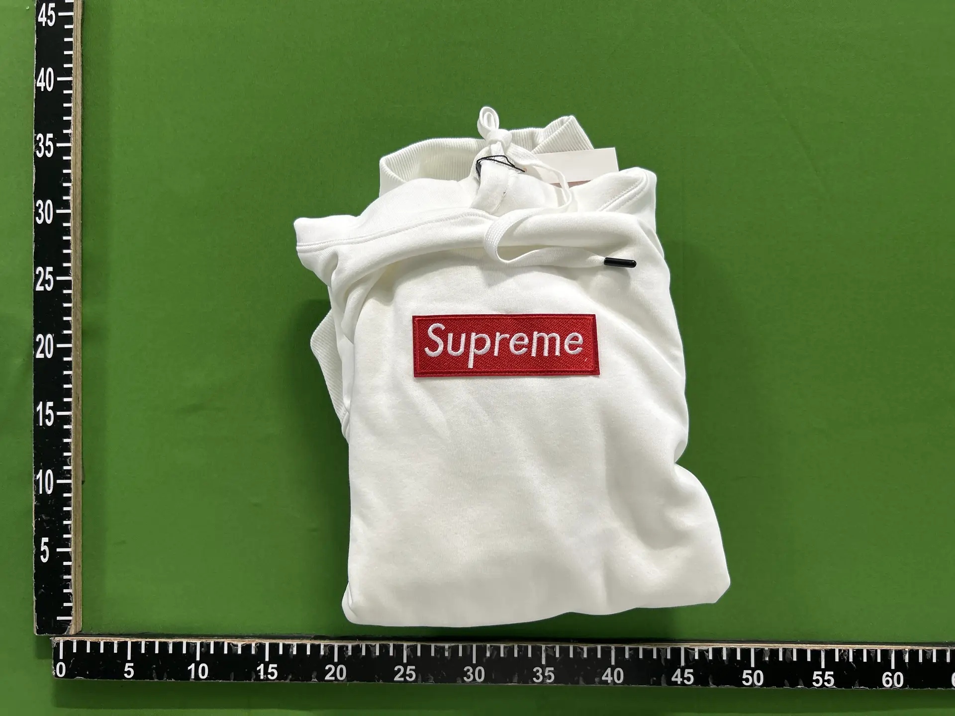 Supreme White Box Logo Hoodie