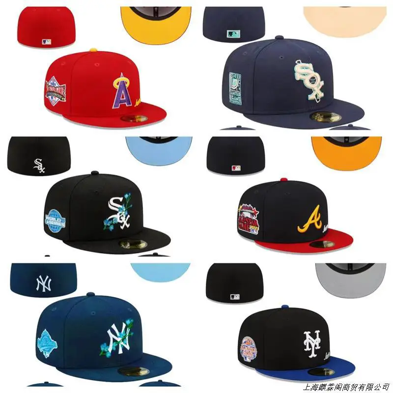 Foreign Trade New Fashion 2025 Flat-Brim Unisex Baseball Cap Fully Enclosed Youth Street Dance Flat-Brim Cap