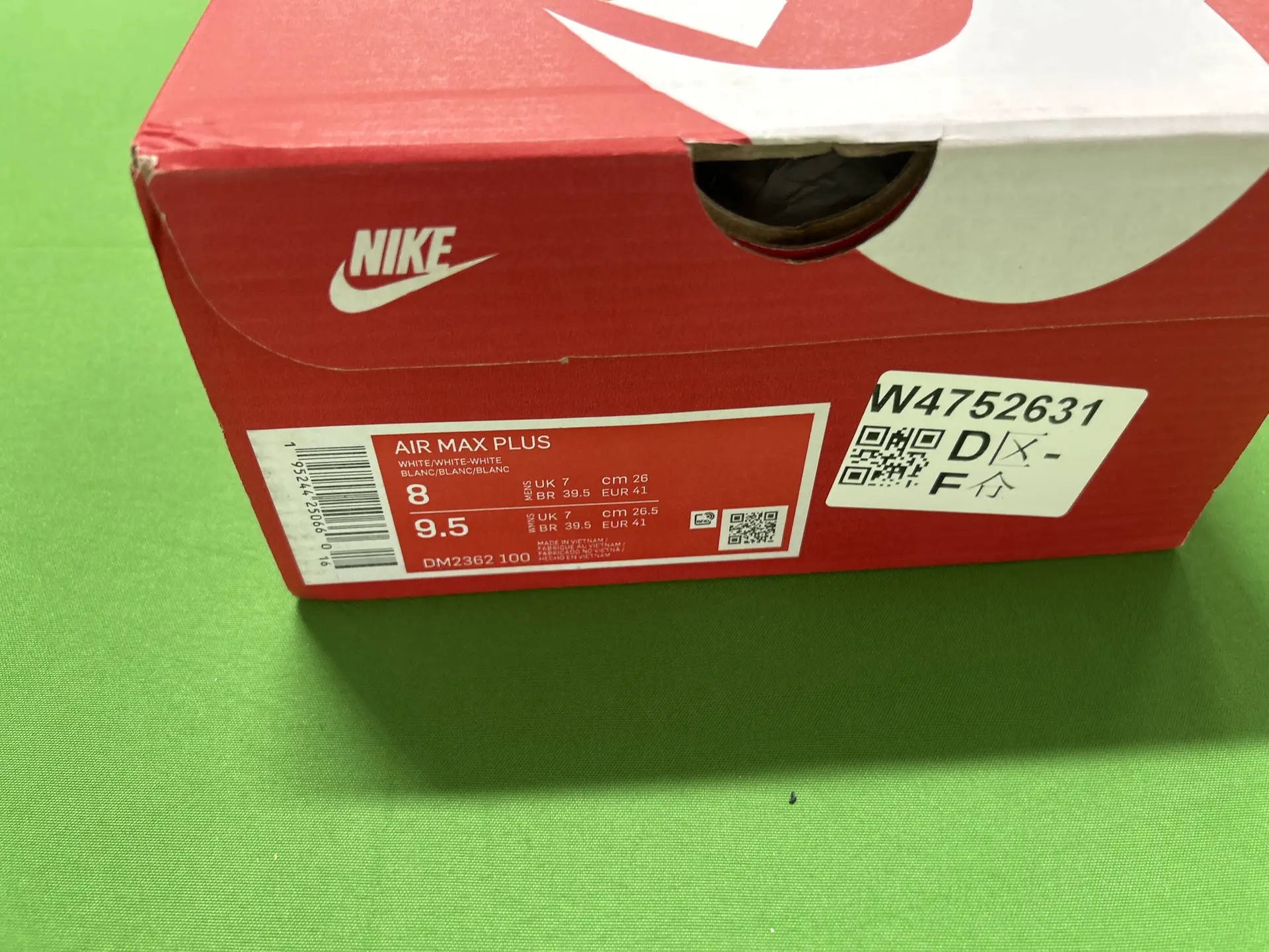Nike Air Max Plus White DM2362 100