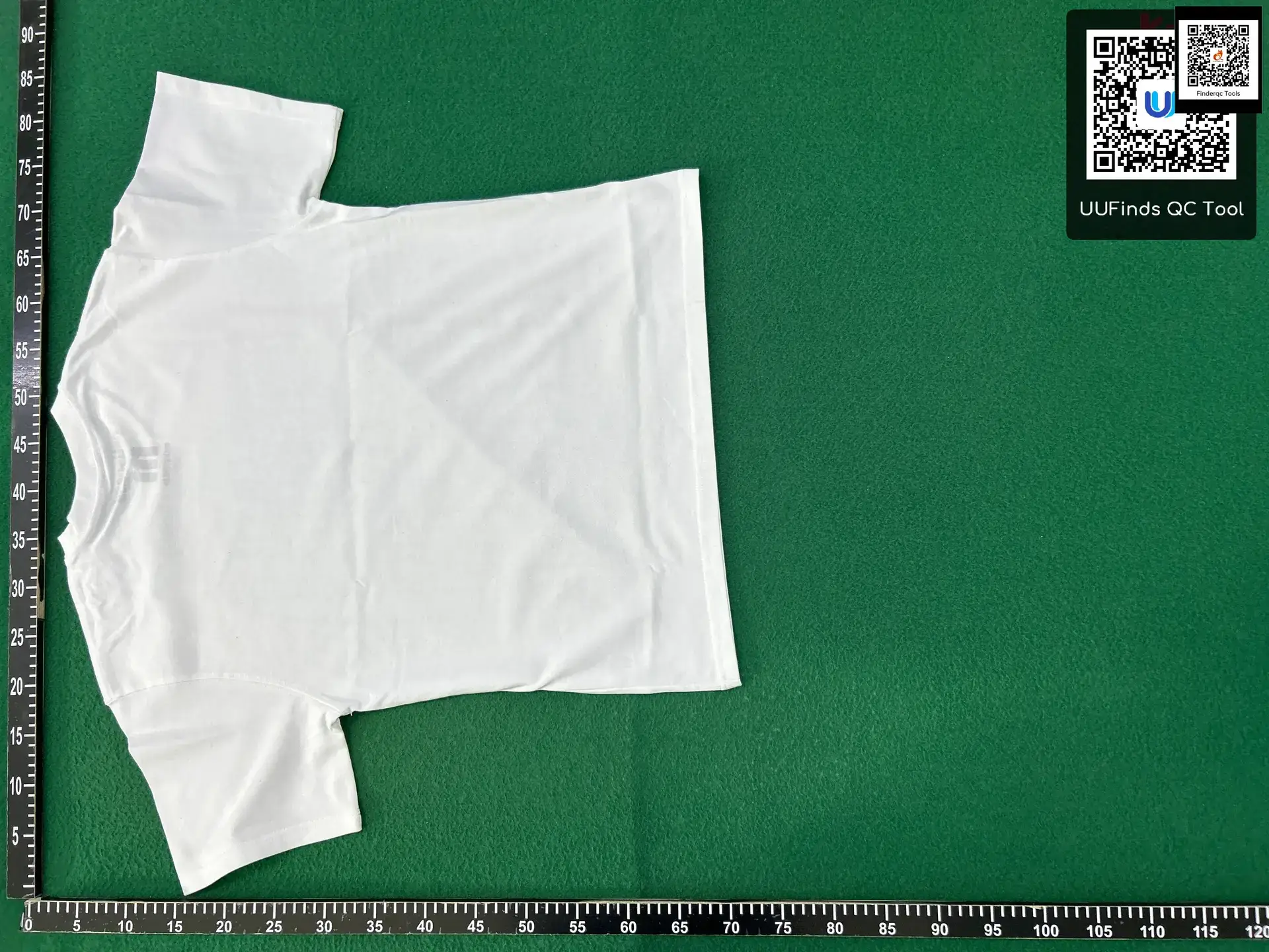 Nettspend Vlone White and Blue Nettspend Tour Wide Ribbed Small Neckline T-Shirt