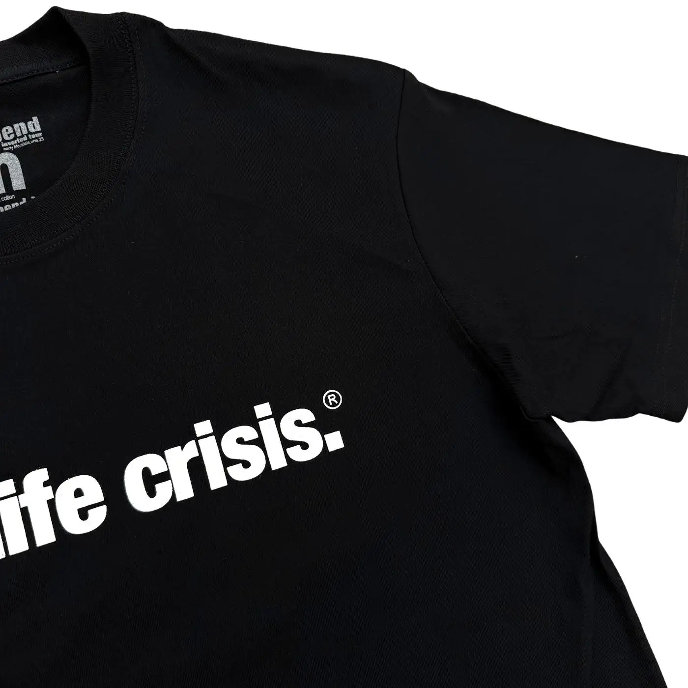 Nettspend Early Life Crisis Tour Merch tee 标语会场限定短袖