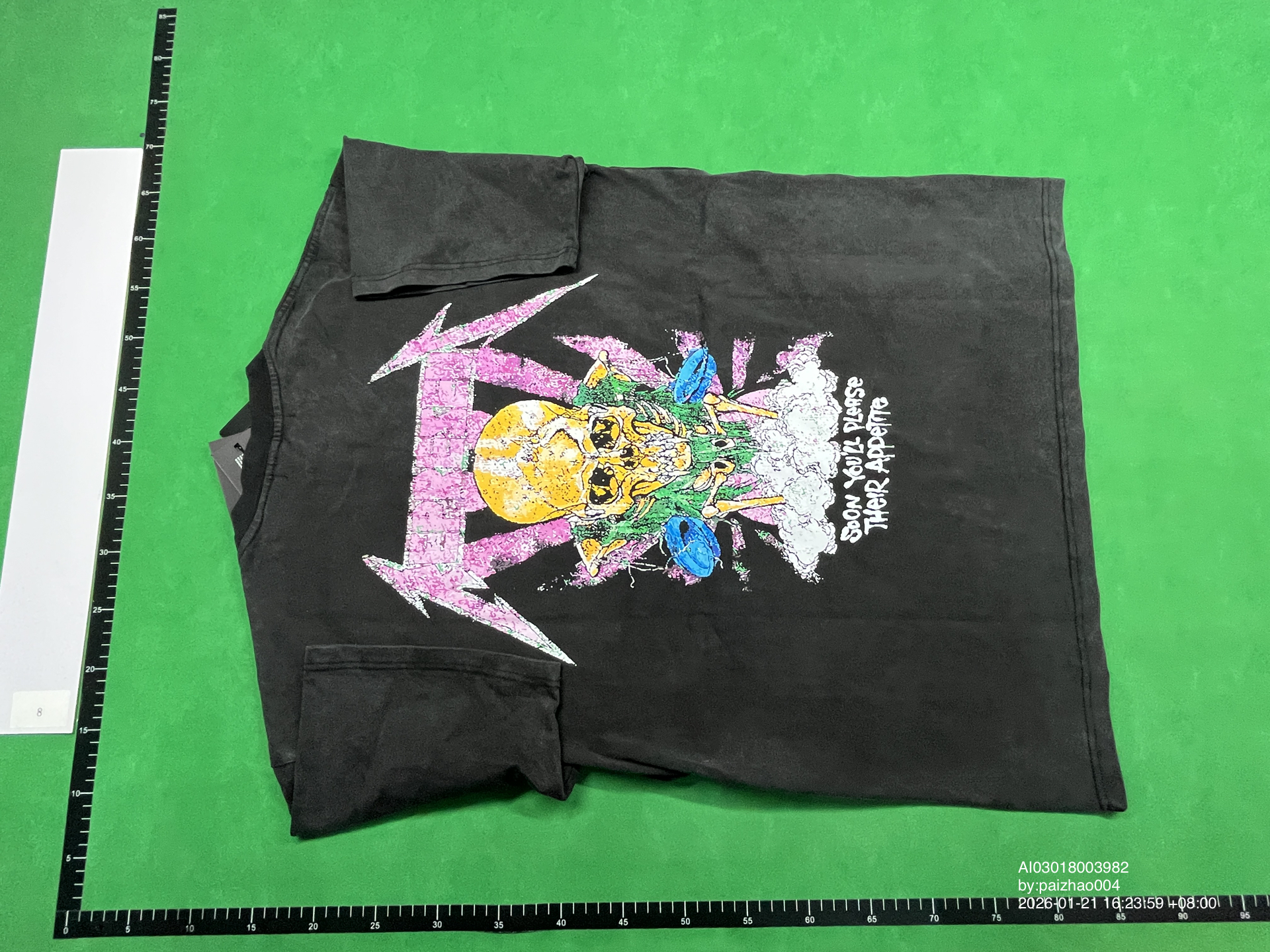 American Style Fashionable REPRESENT New Arrival Angel Printed Loose Casual Men's and Women's All-match Fashionable Short-sleeved T-shirt QC